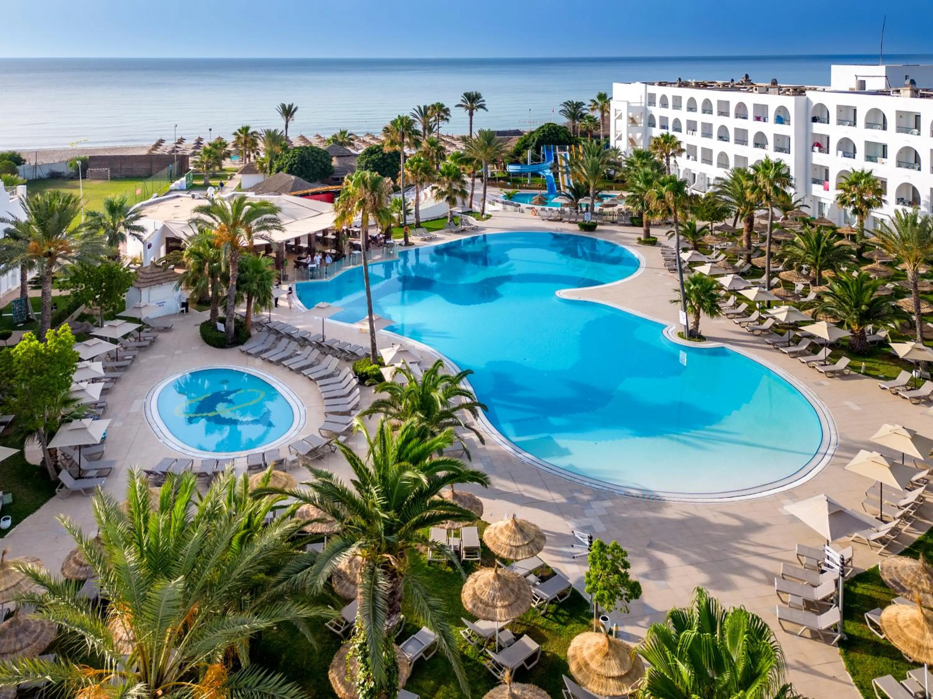Swimming pool in Nozha Beach Resort & Spa