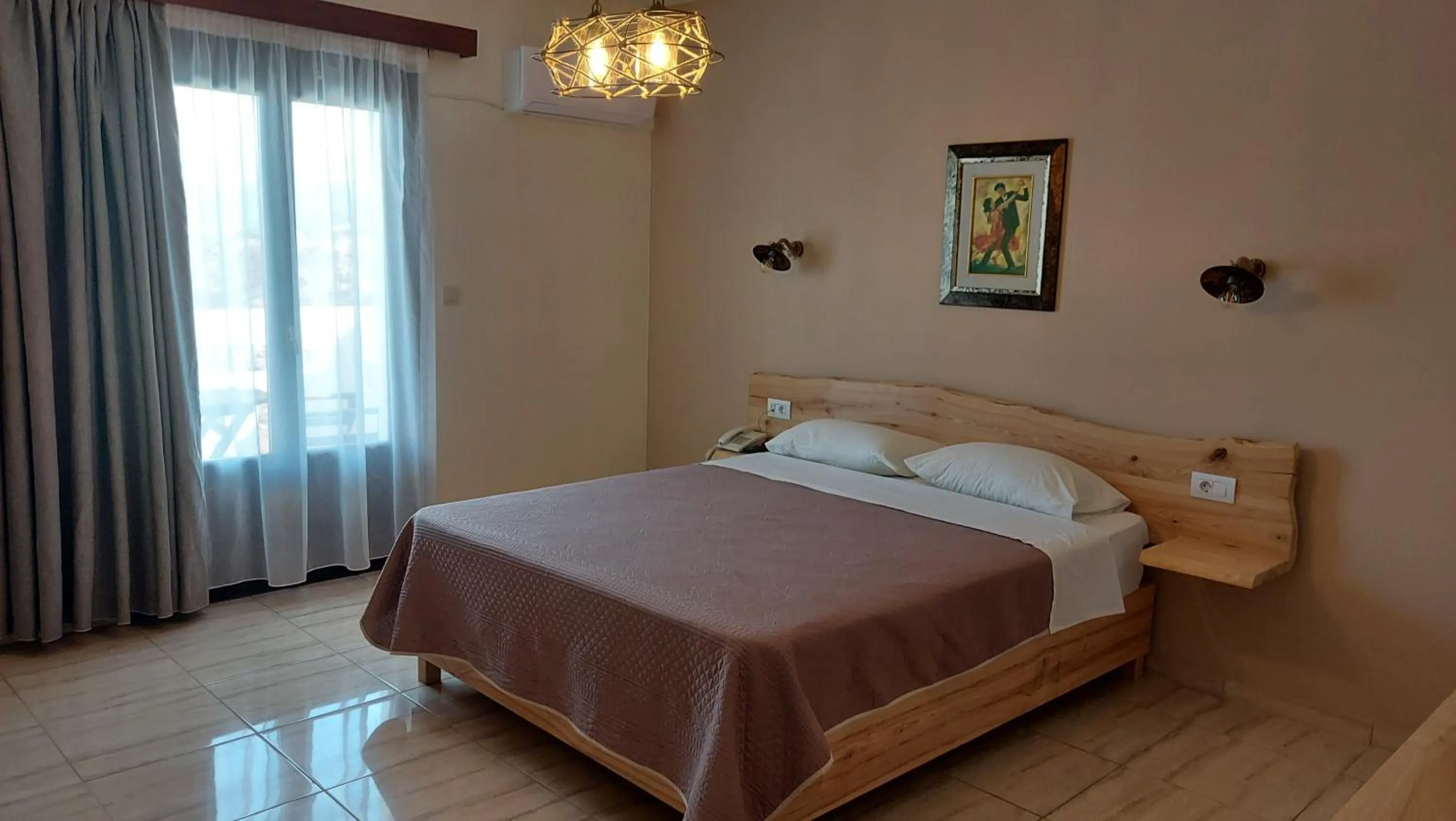 Bedroom, Bed in Arkasa Bay Hotel