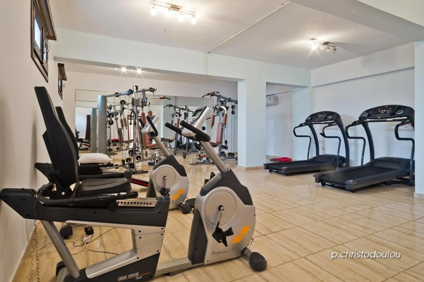 Fitness centre/facilities in Arkasa Bay Hotel