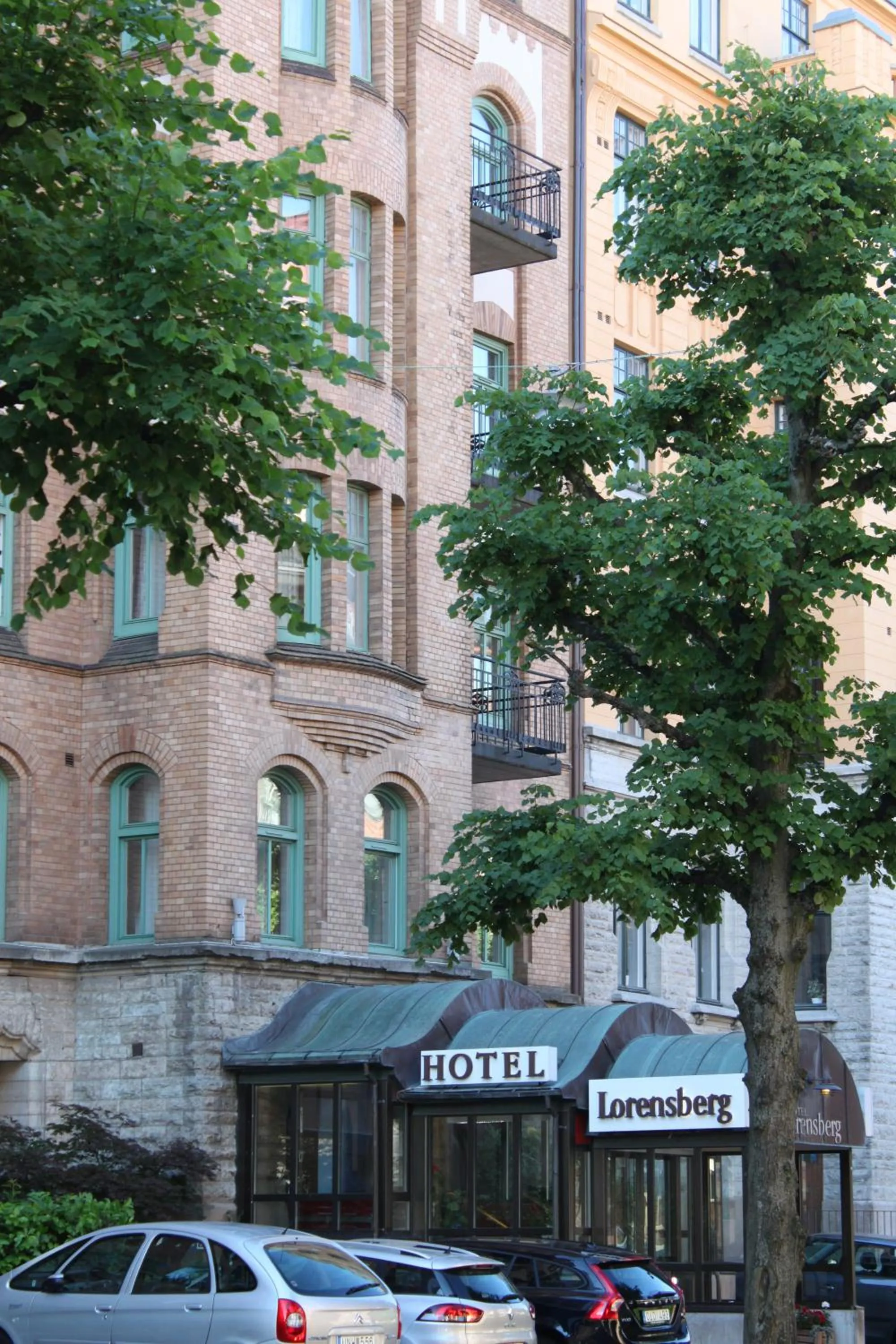 Facade/entrance in Hotel Lorensberg