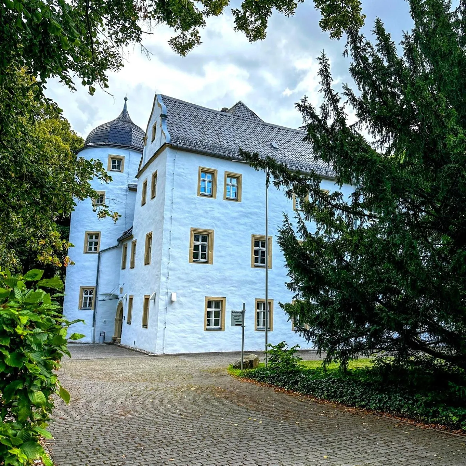 Property building in Schlosshotel Eyba
