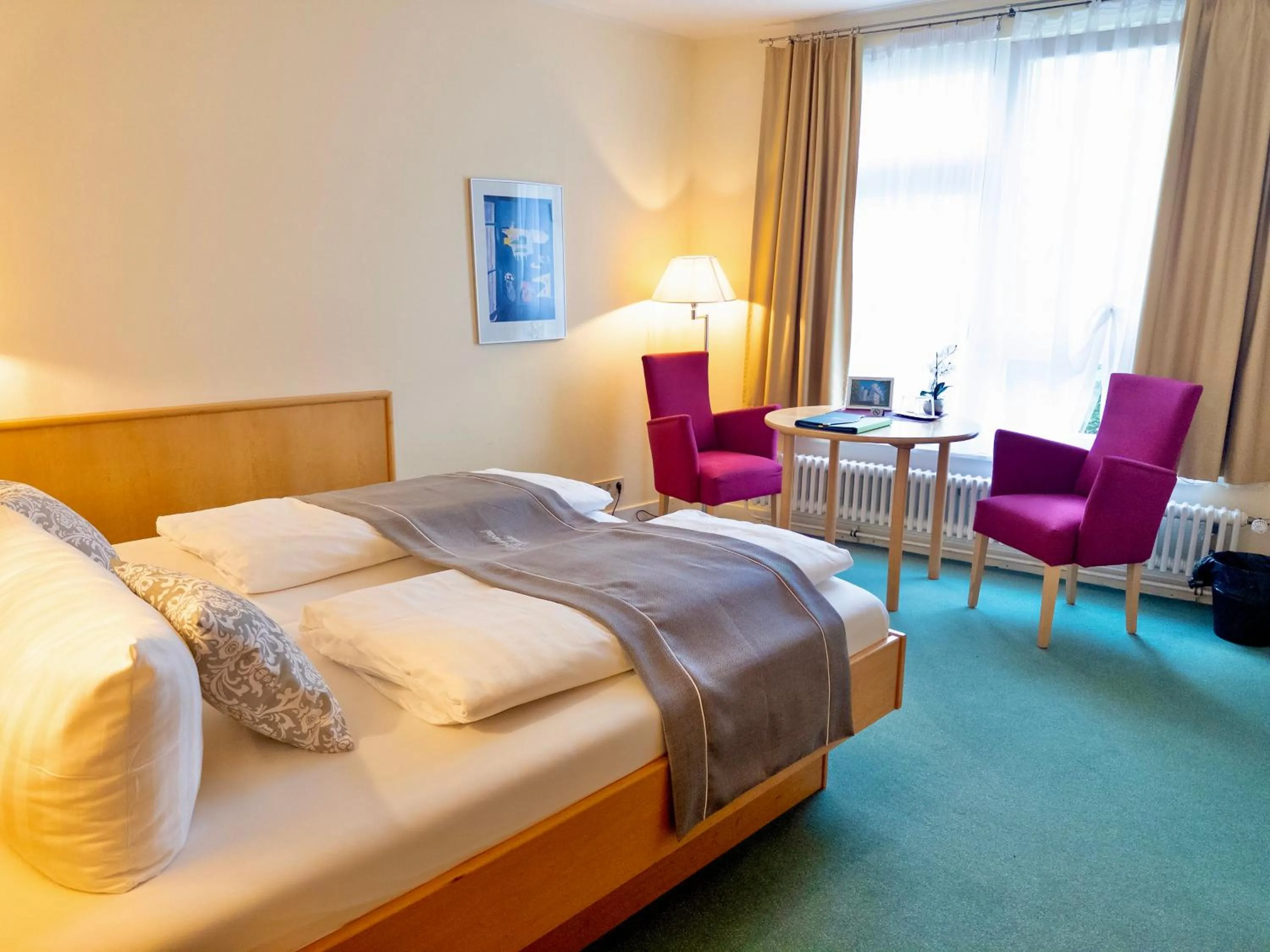 Photo of the whole room, Bed in Schlosshotel Eyba