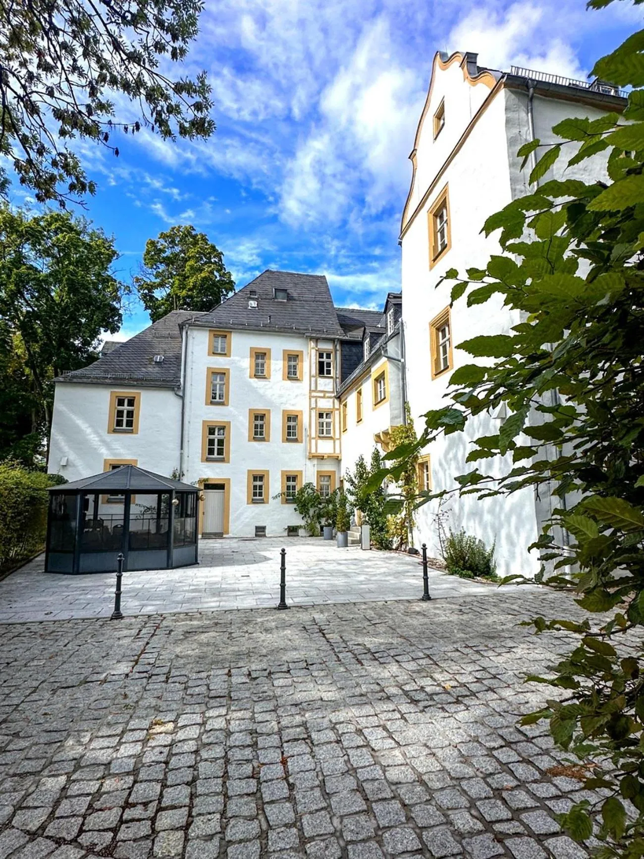 Property building in Schlosshotel Eyba