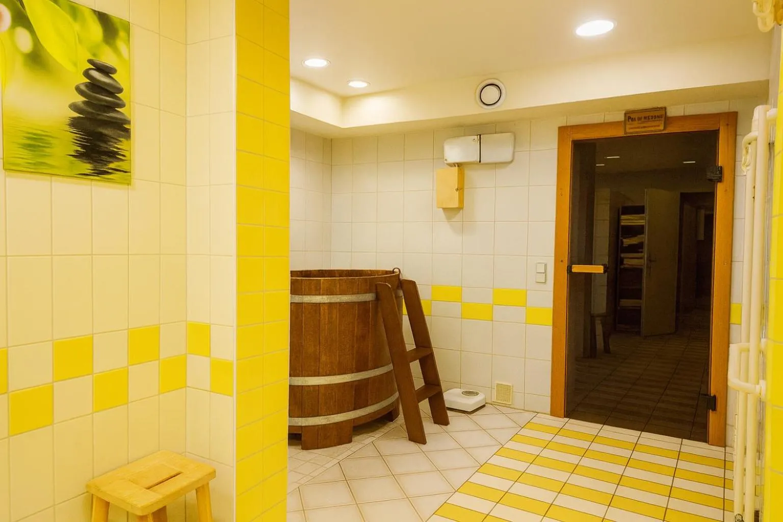 Sauna in Schlosshotel Eyba