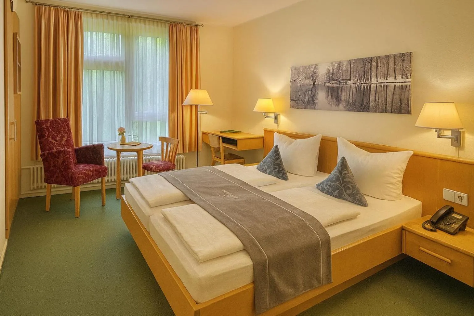 Photo of the whole room, Bed in Schlosshotel Eyba