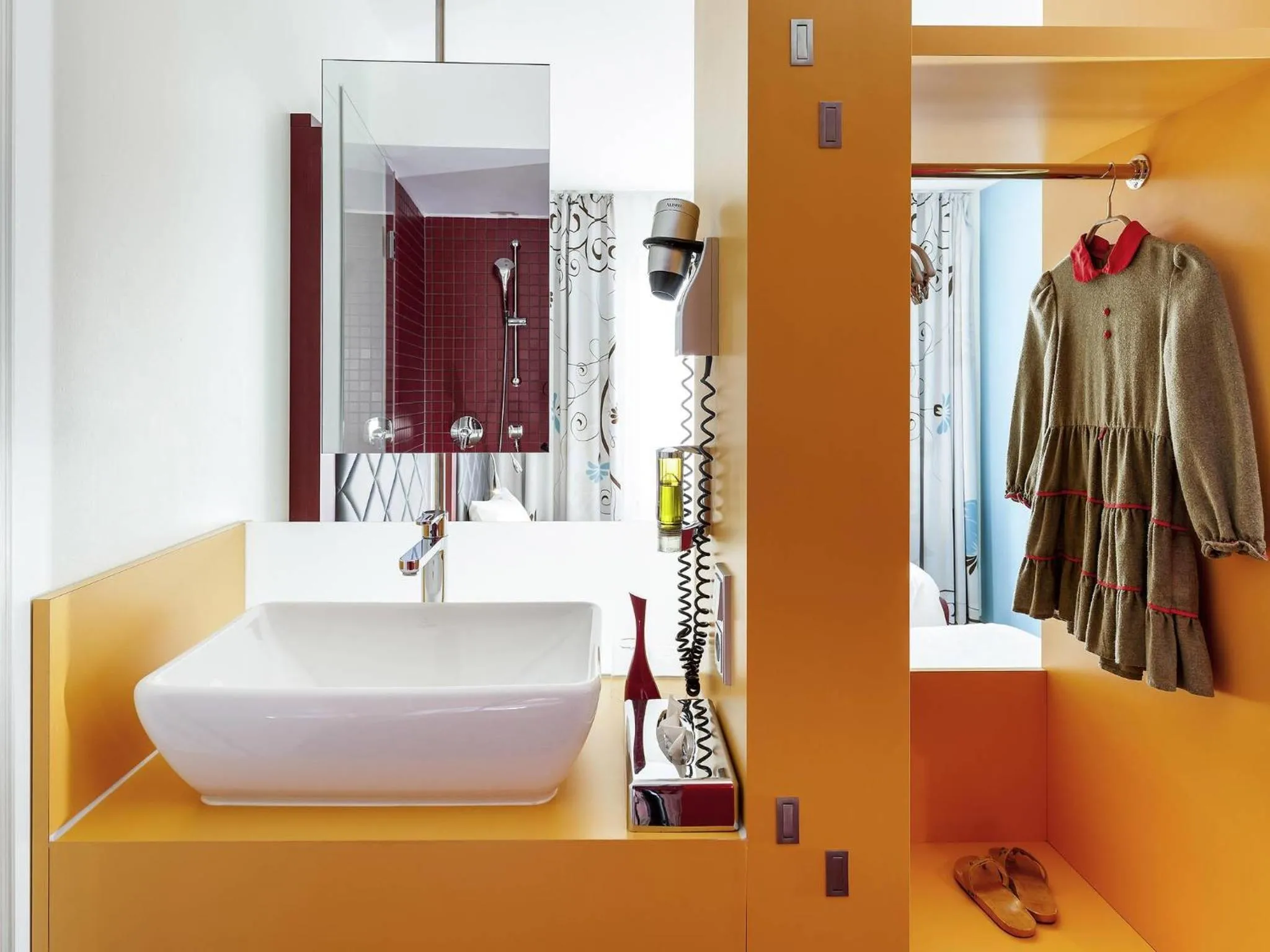 Bedroom in ibis Styles Hotel Berlin Mitte