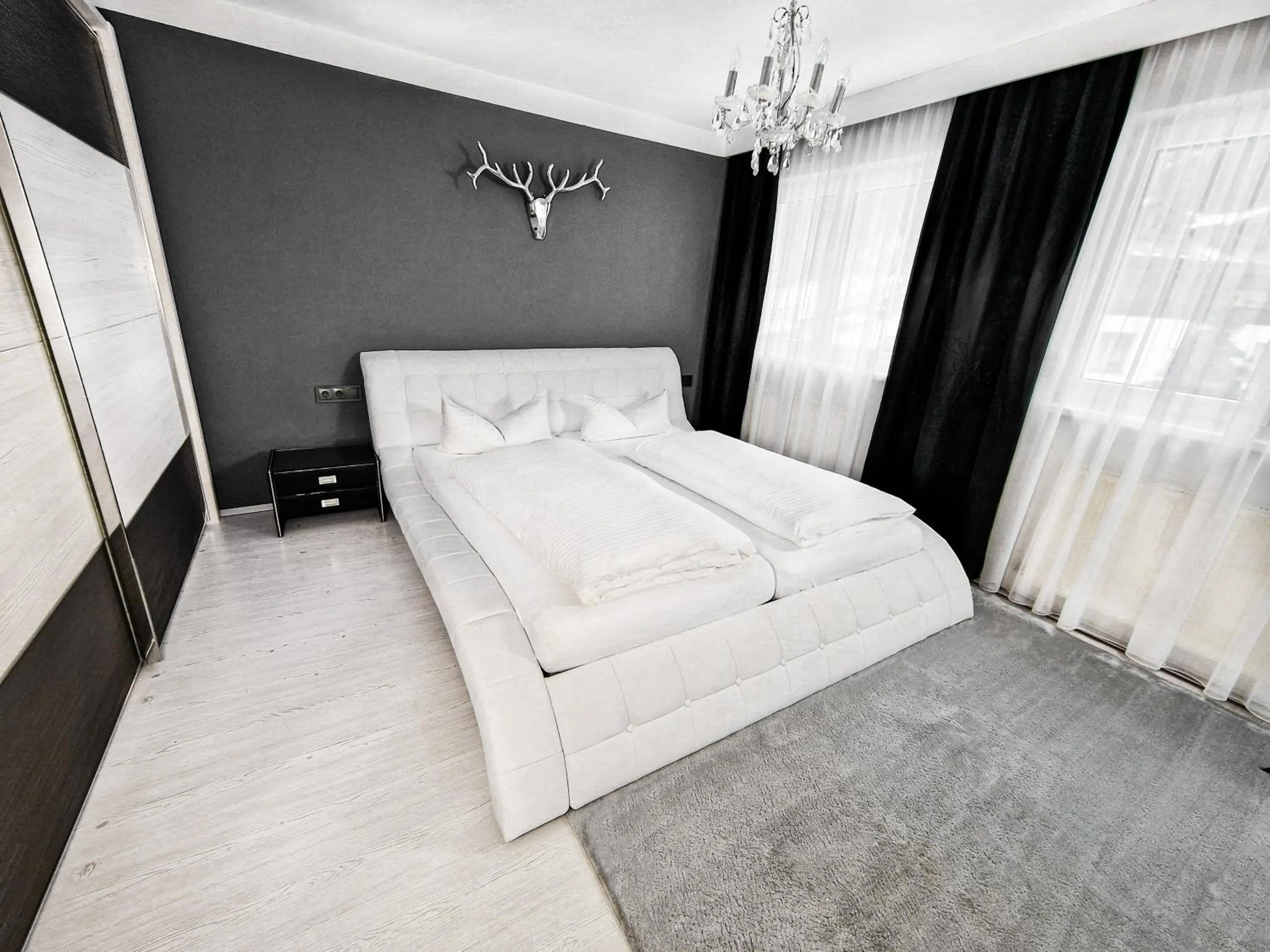 Bedroom, Bed in Hotel Lärchenhof