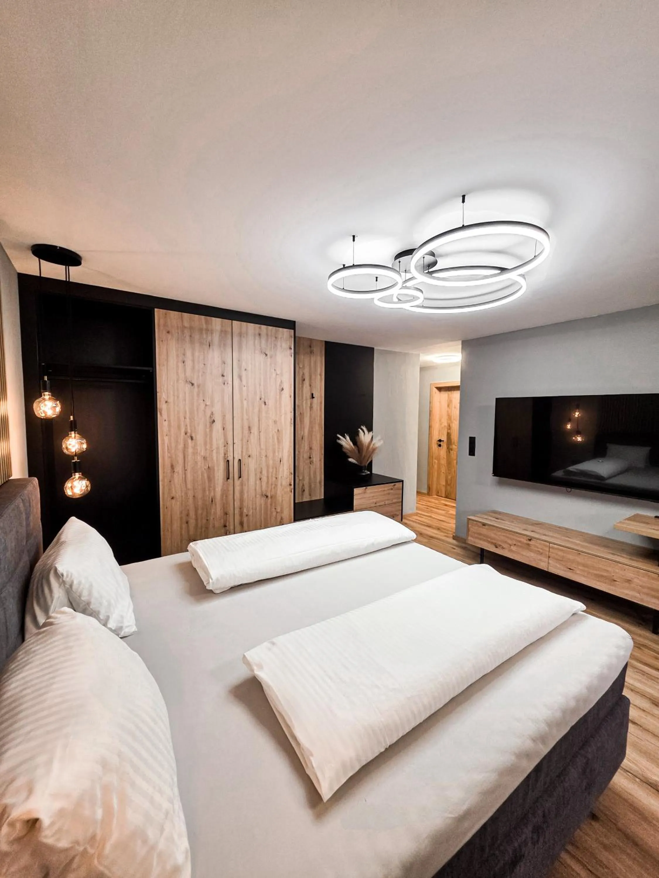 Bedroom, Bed in Hotel Lärchenhof