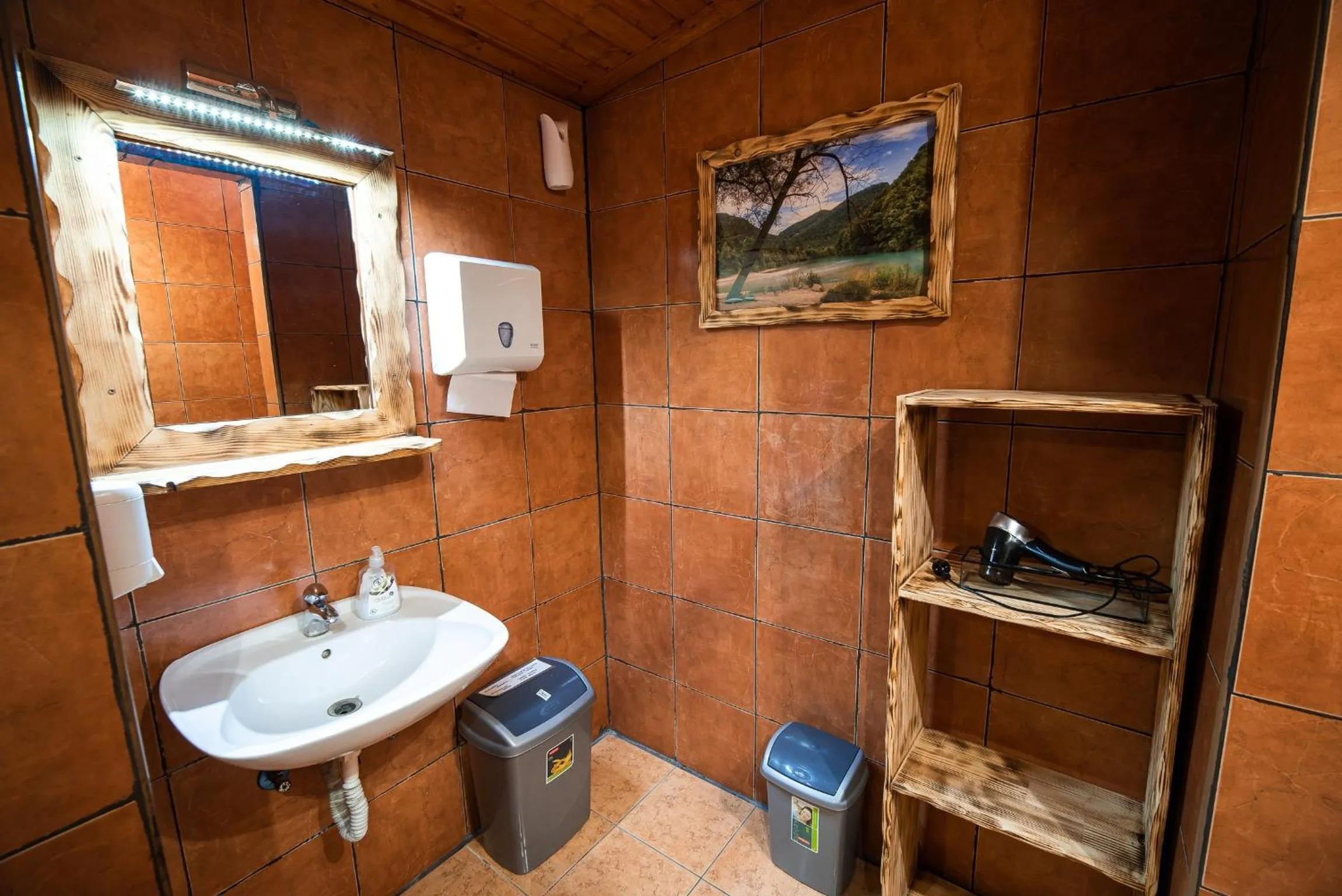Bathroom in Hostel Paradiso