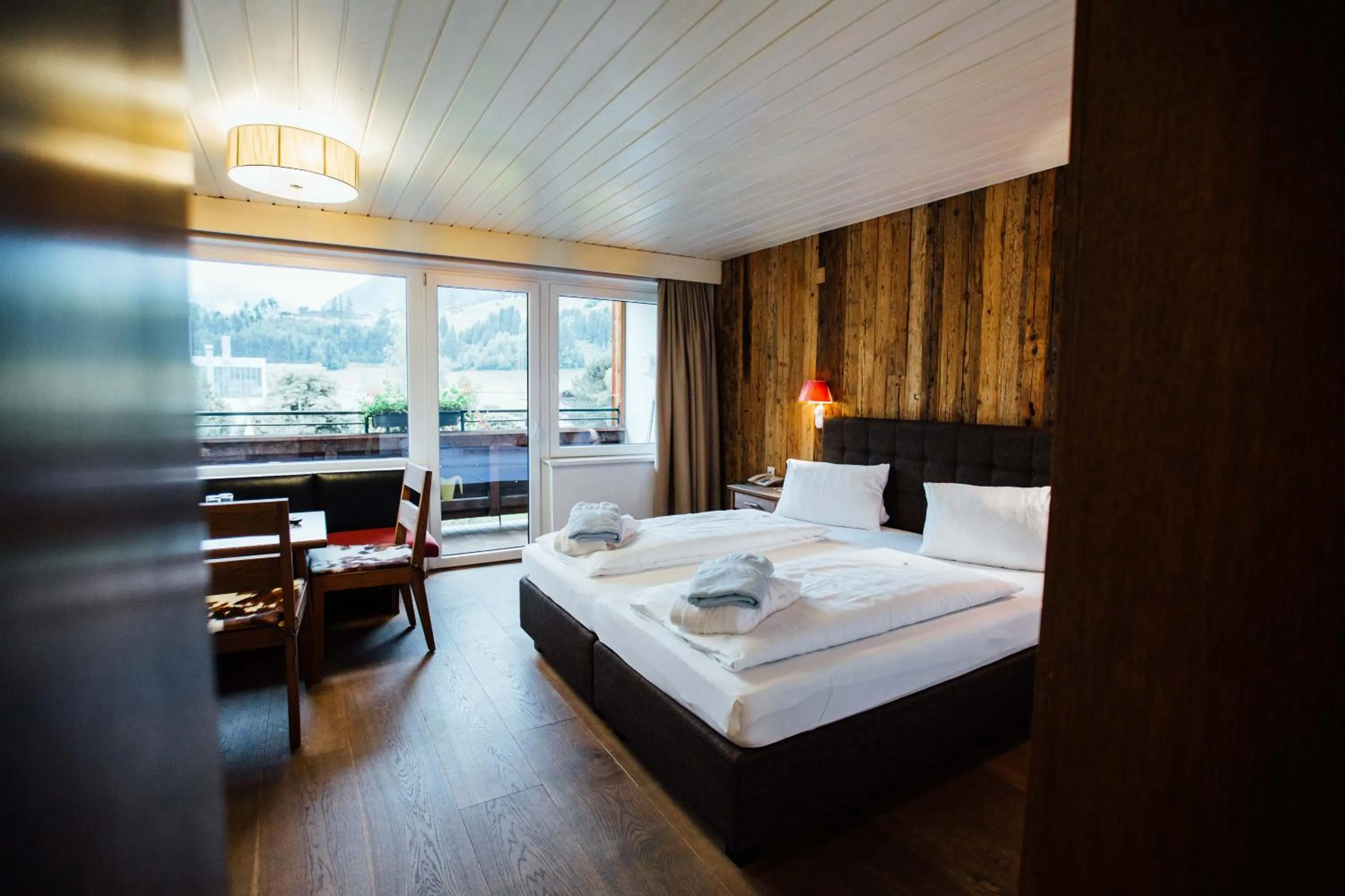 Photo of the whole room, Bed in Sporthotel Kogler