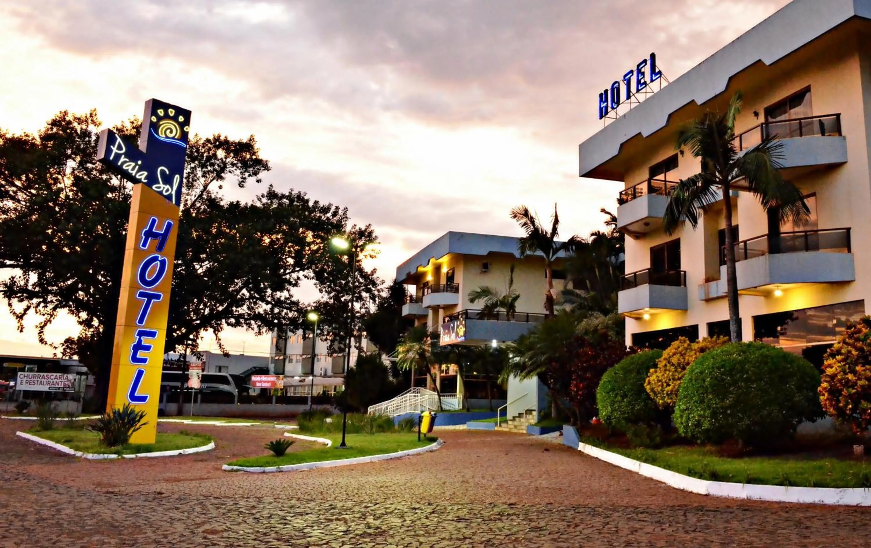 Property building in Praia Sol Hotel