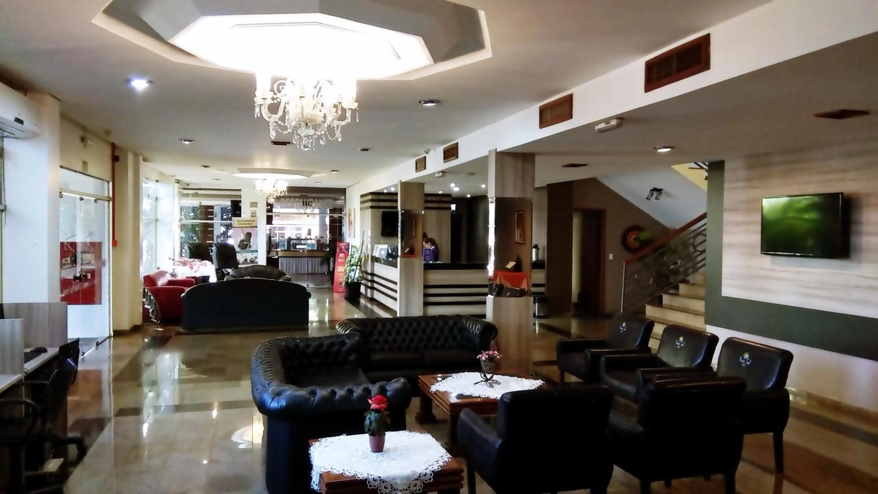 Lobby or reception in Praia Sol Hotel