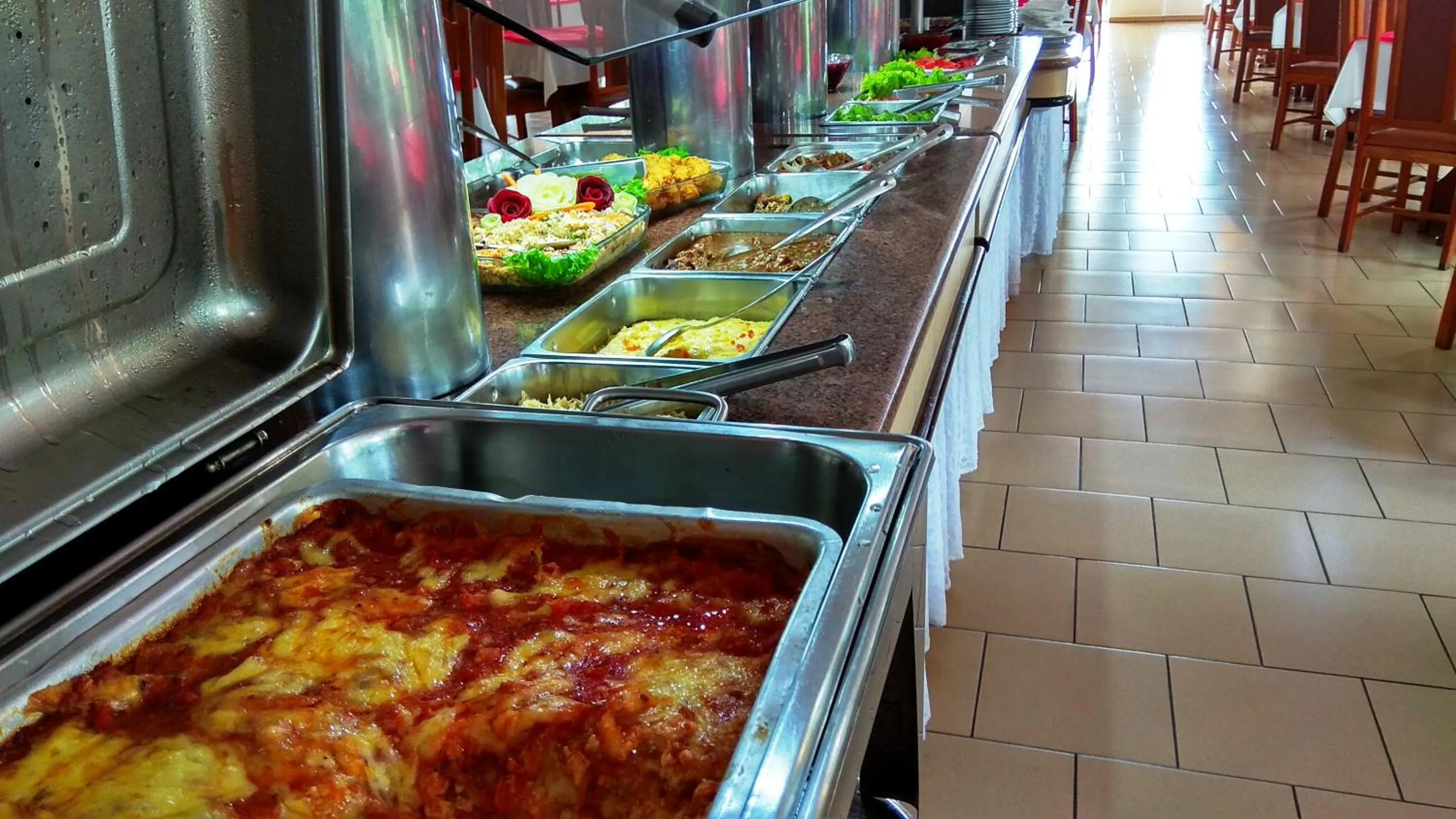 BBQ facilities in Praia Sol Hotel