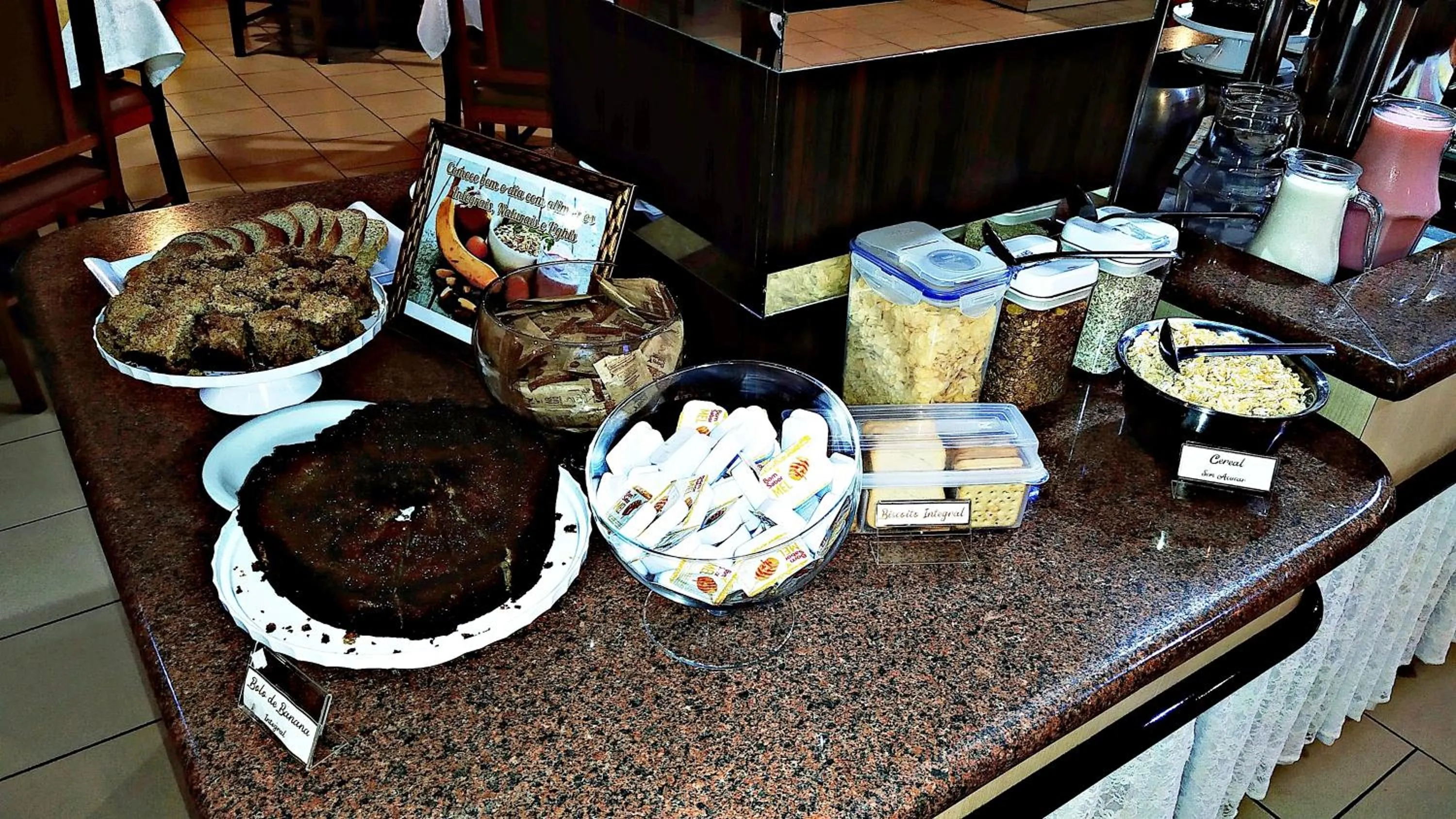 Food and drinks in Praia Sol Hotel