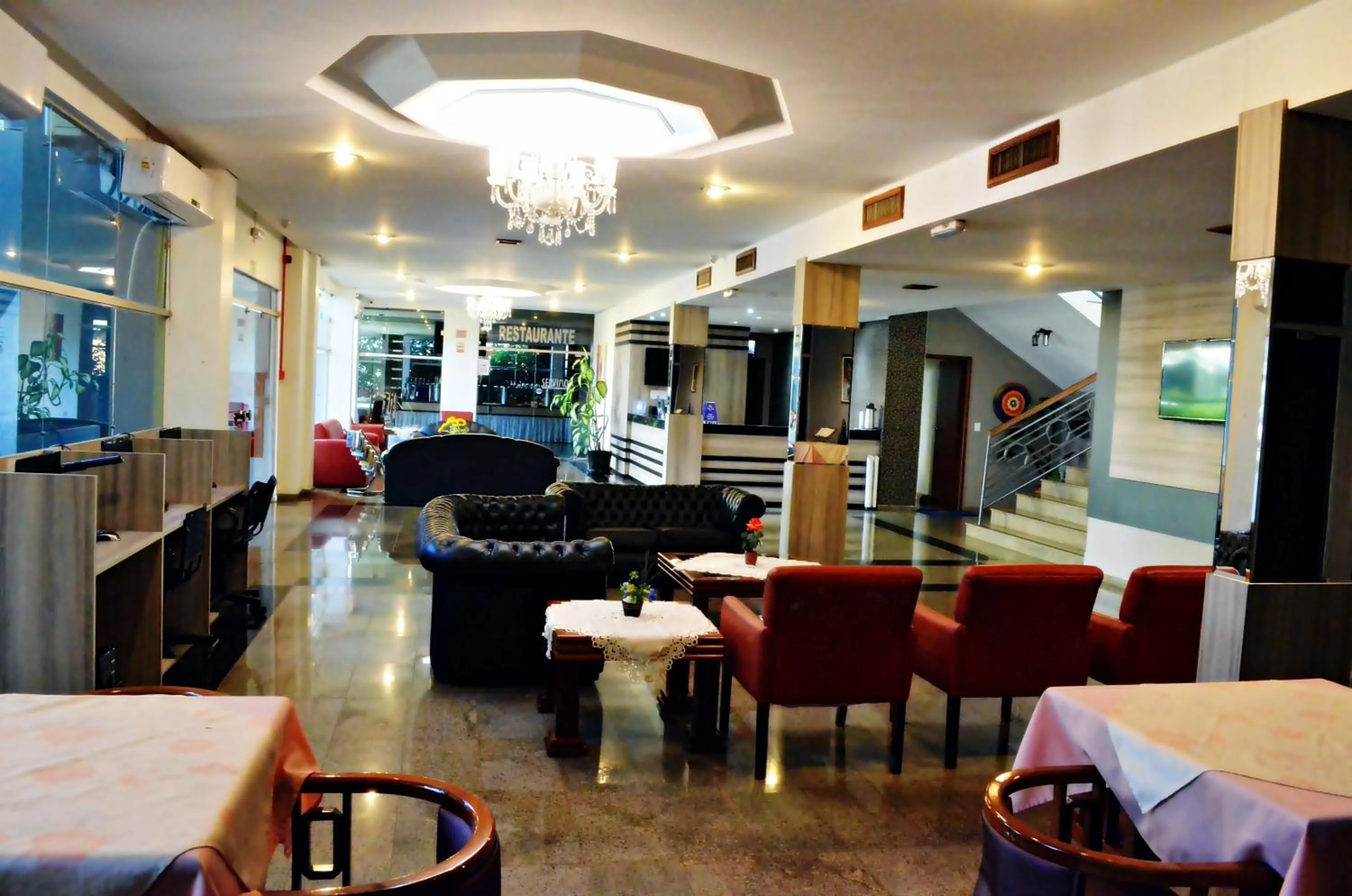 Lobby or reception in Praia Sol Hotel