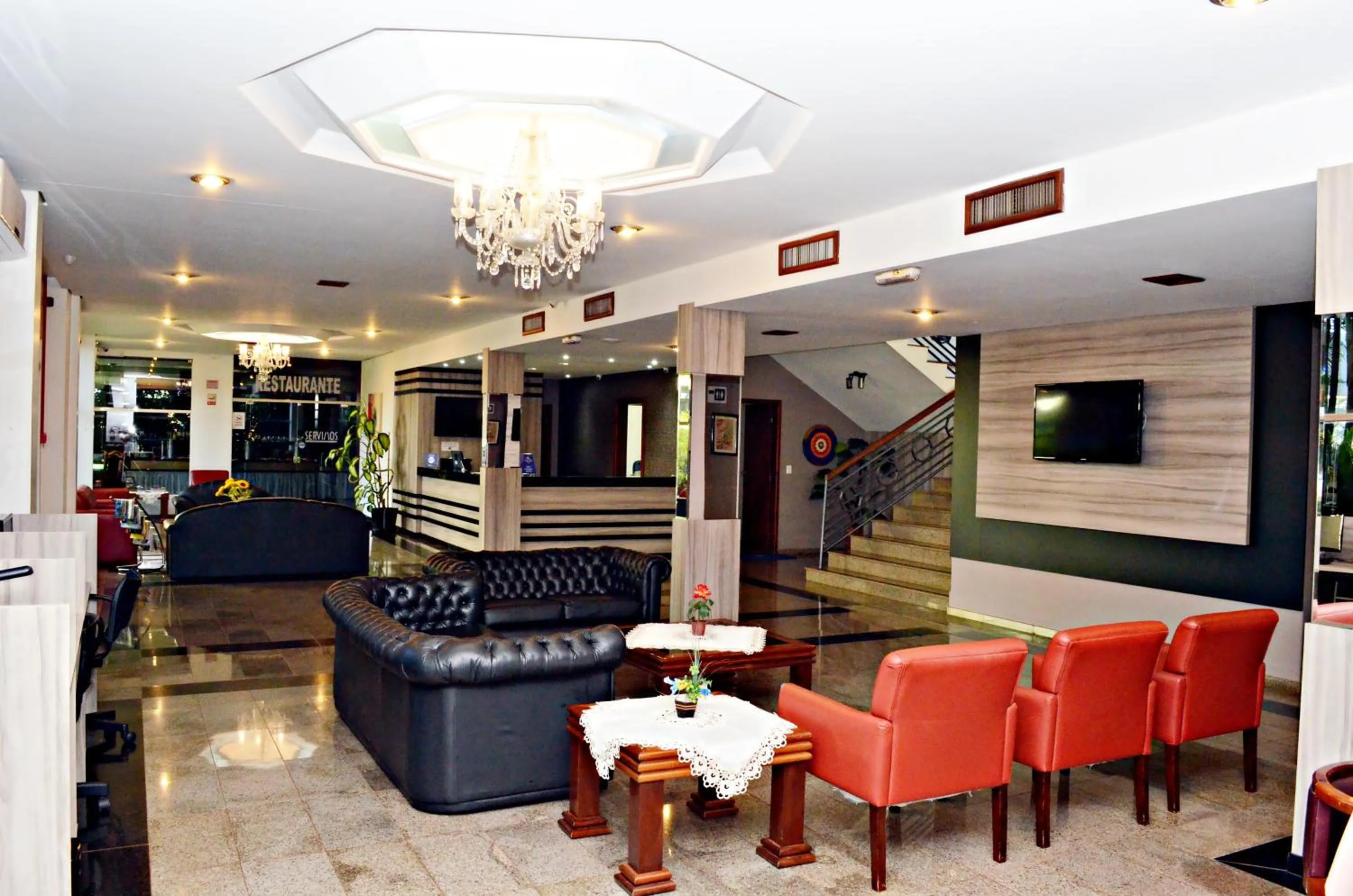 Lobby or reception in Praia Sol Hotel