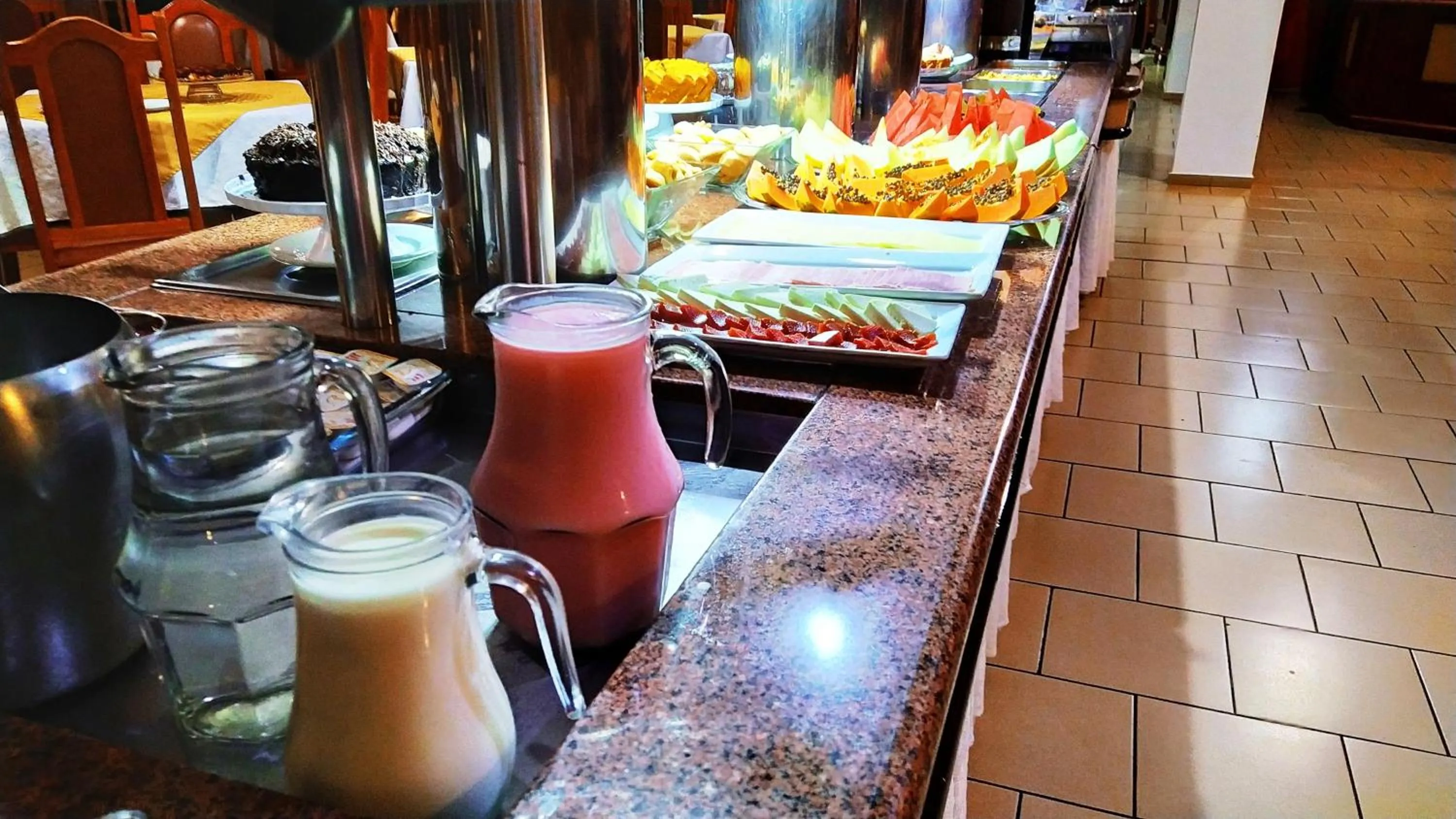 Food and drinks in Praia Sol Hotel