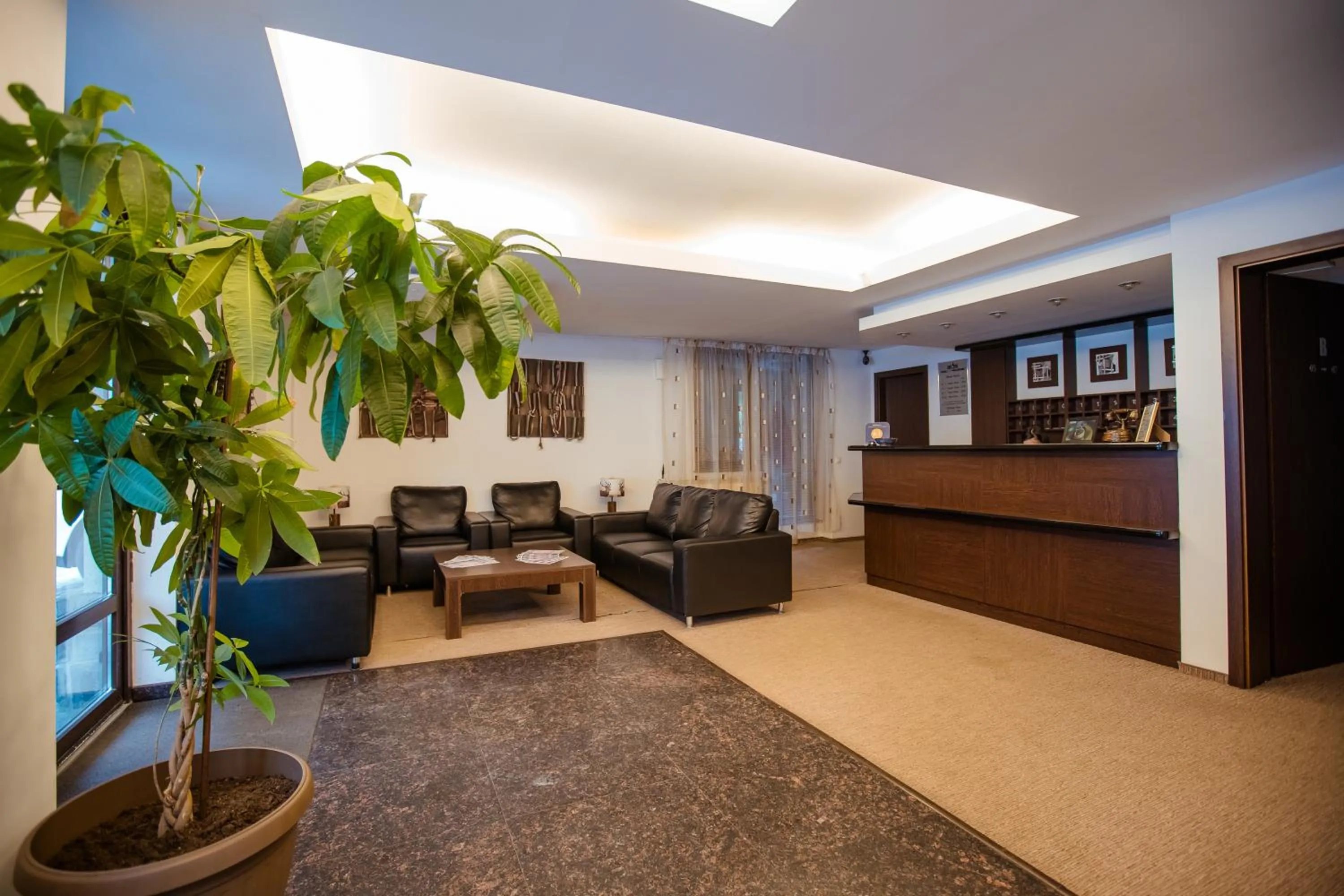 Seating area in Hotel Smart