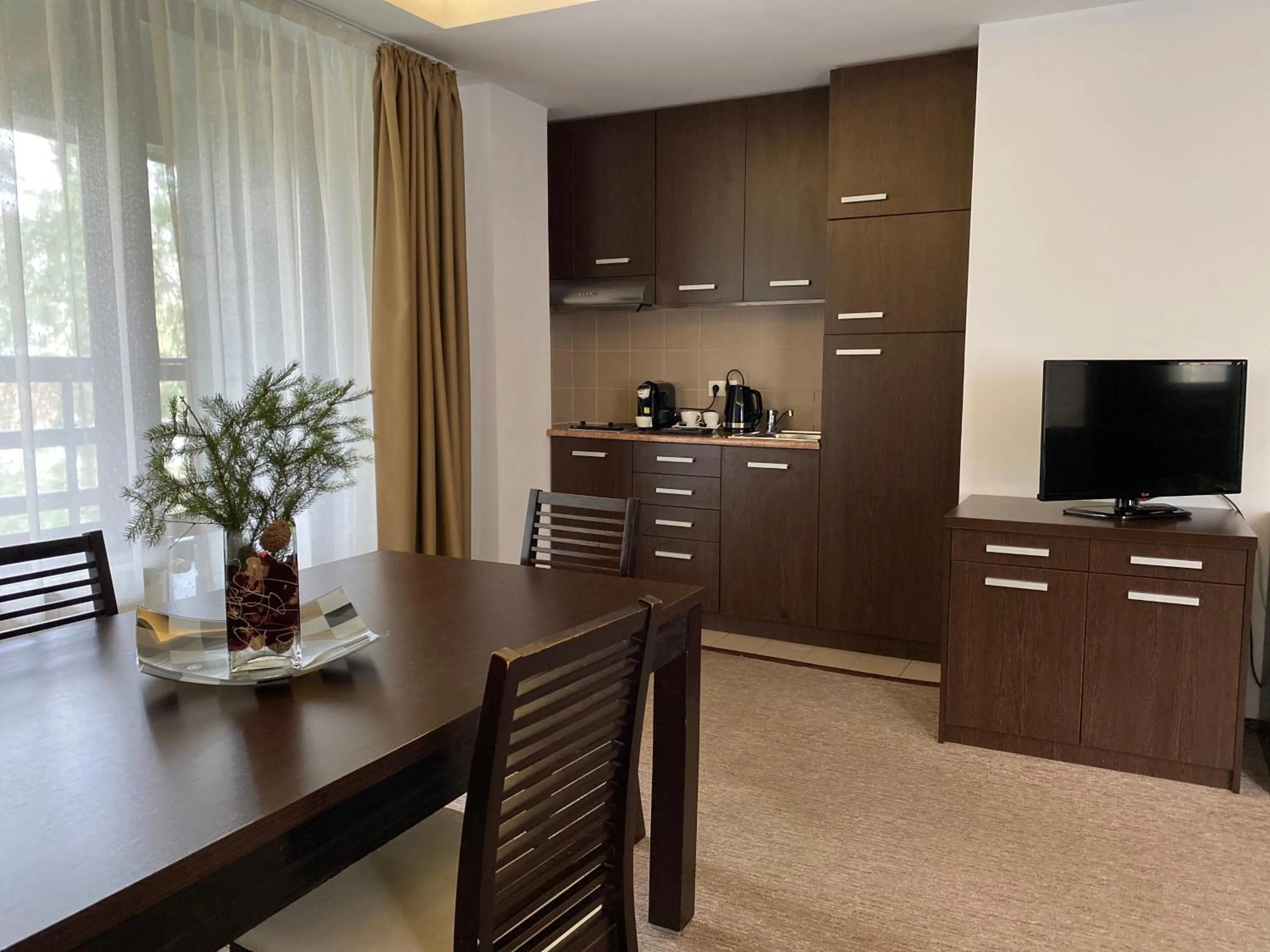 Kitchen or kitchenette in Hotel Smart