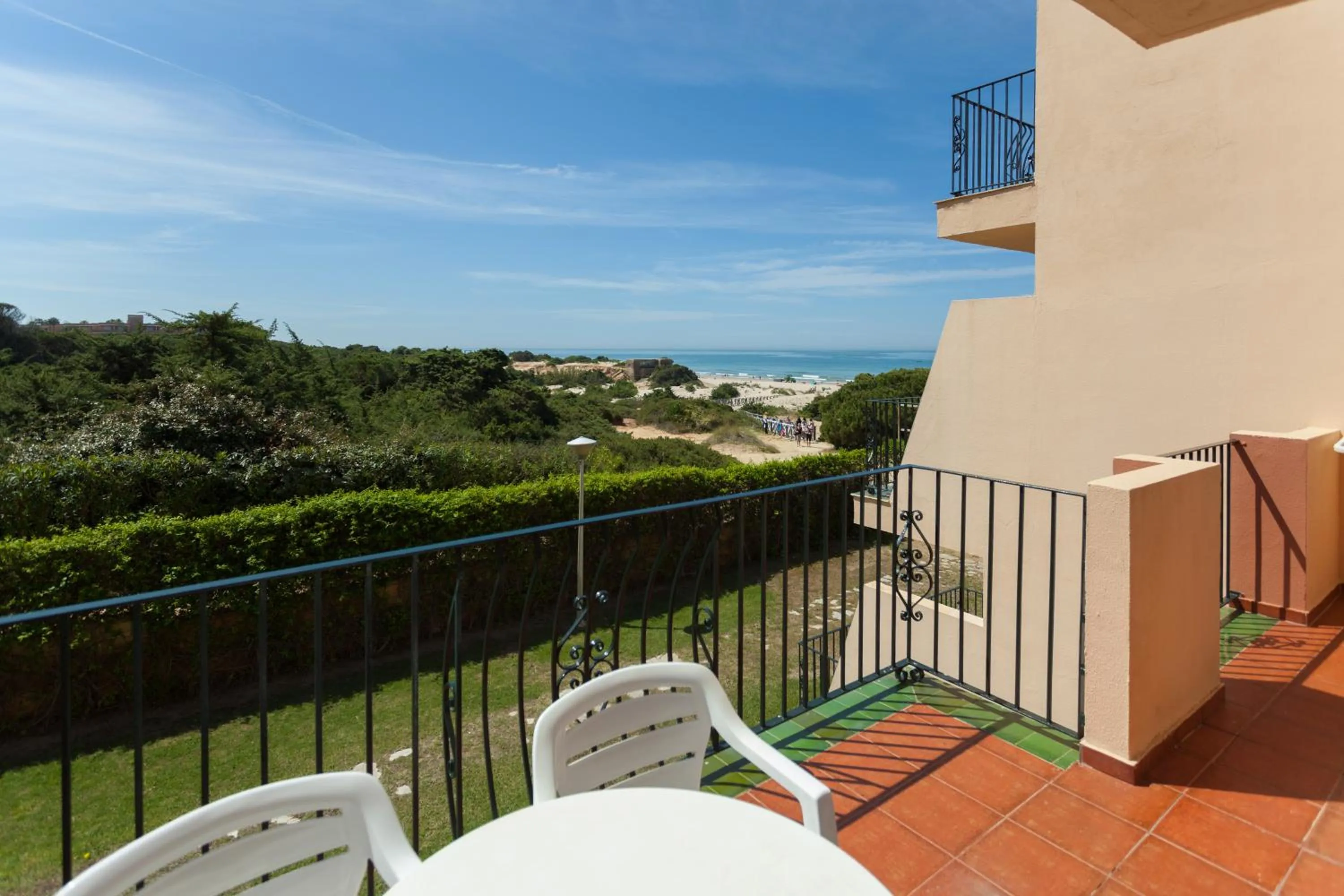 Balcony/Terrace in Aparthotel las Dunas