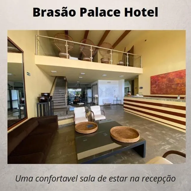 Lobby or reception in Brasao Palace Hotel