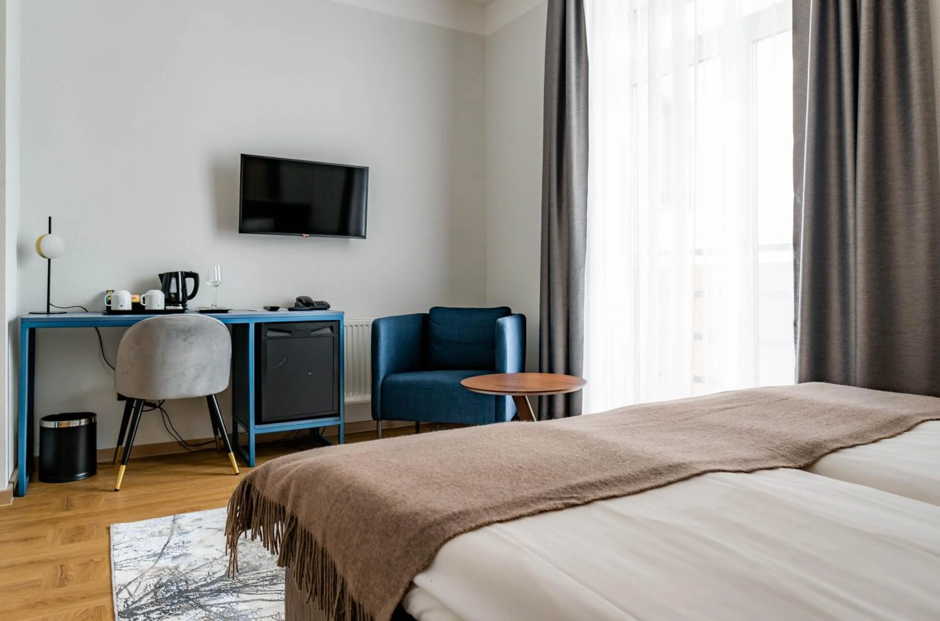 Bed in Narva Hotell & Spaa