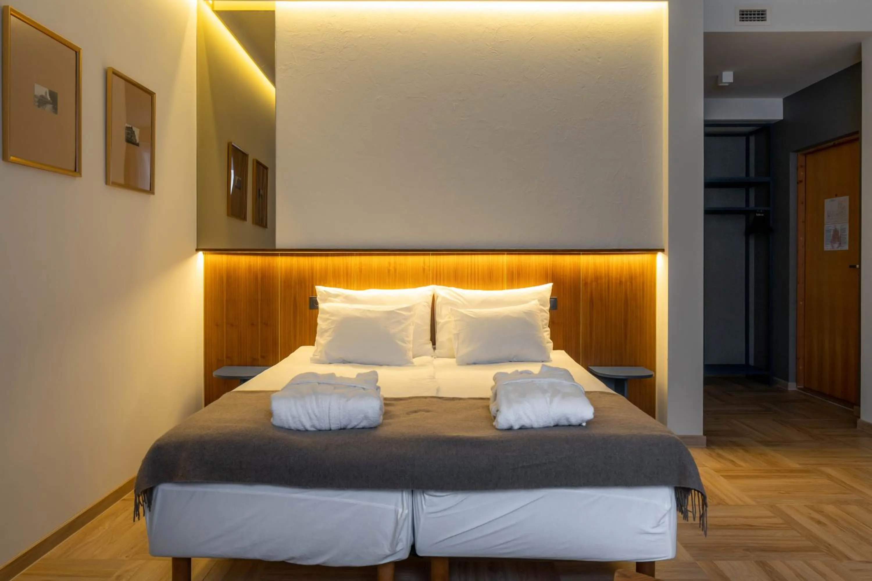 Bed in Narva Hotell & Spaa