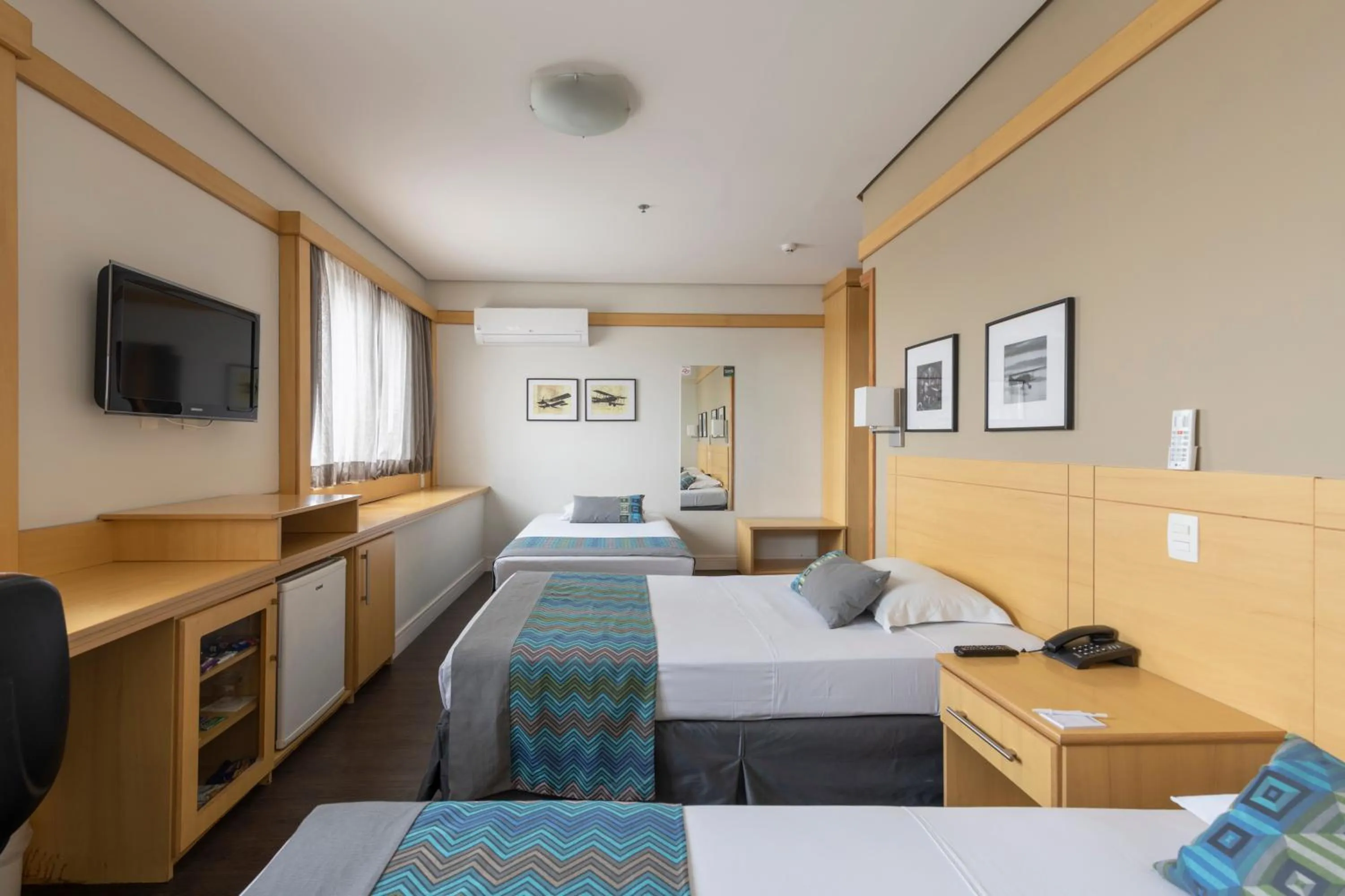 Bedroom, Bed in Monreale Plus Guarulhos International Airport