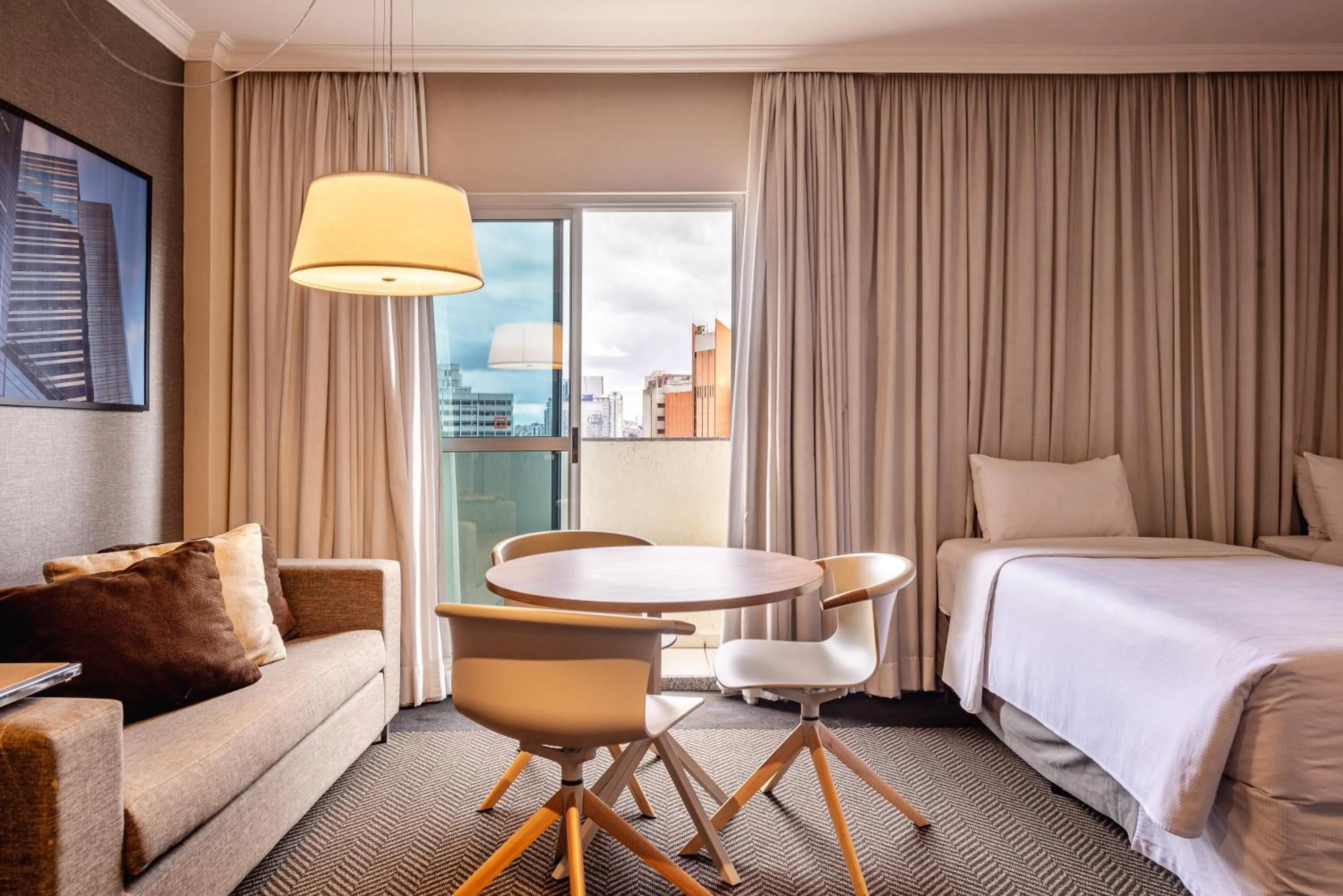 Bed in Blue Tree Premium Verbo Divino - Nações Unidas