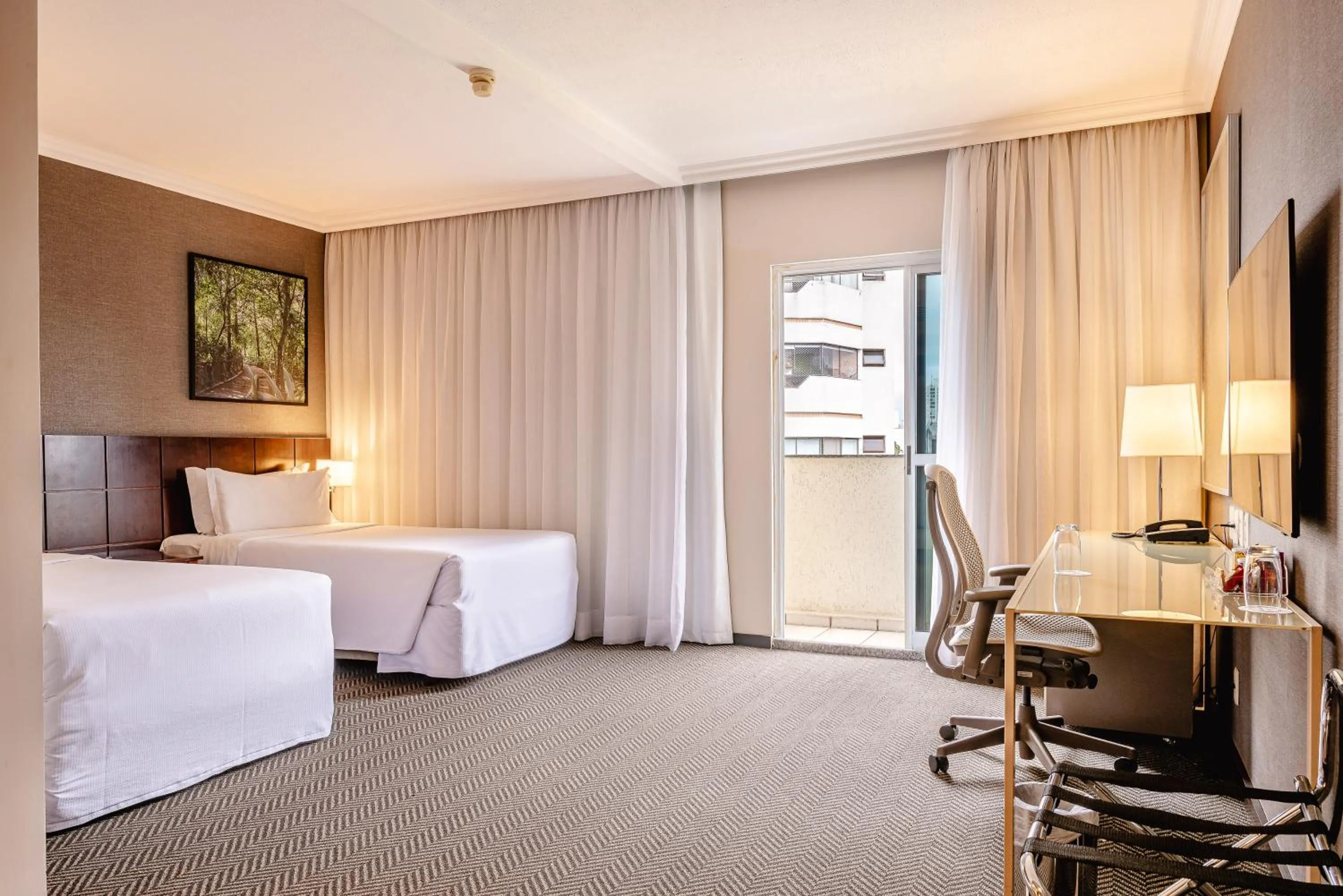 Bed in Blue Tree Premium Verbo Divino - Nações Unidas