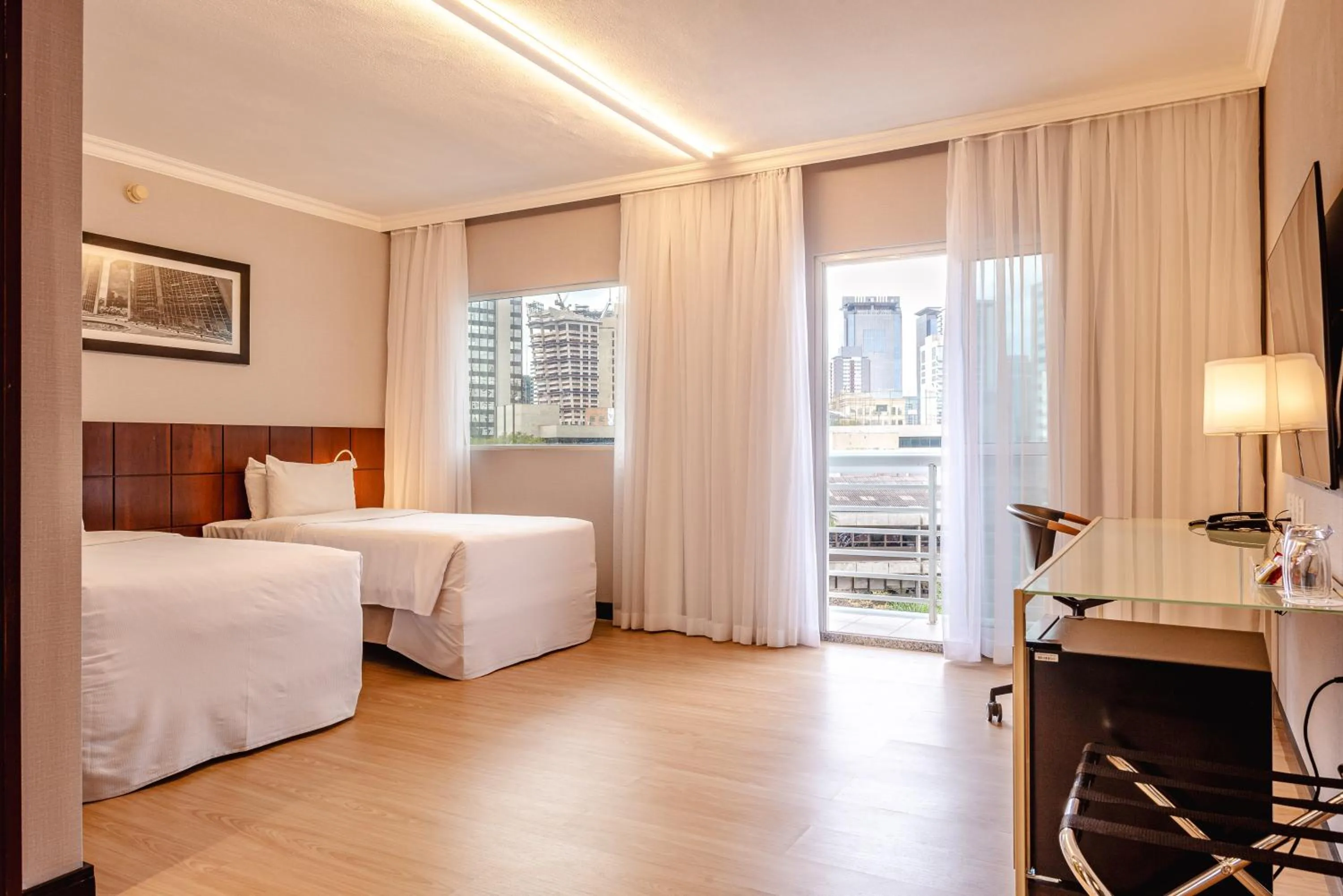 Bed in Blue Tree Premium Verbo Divino - Nações Unidas