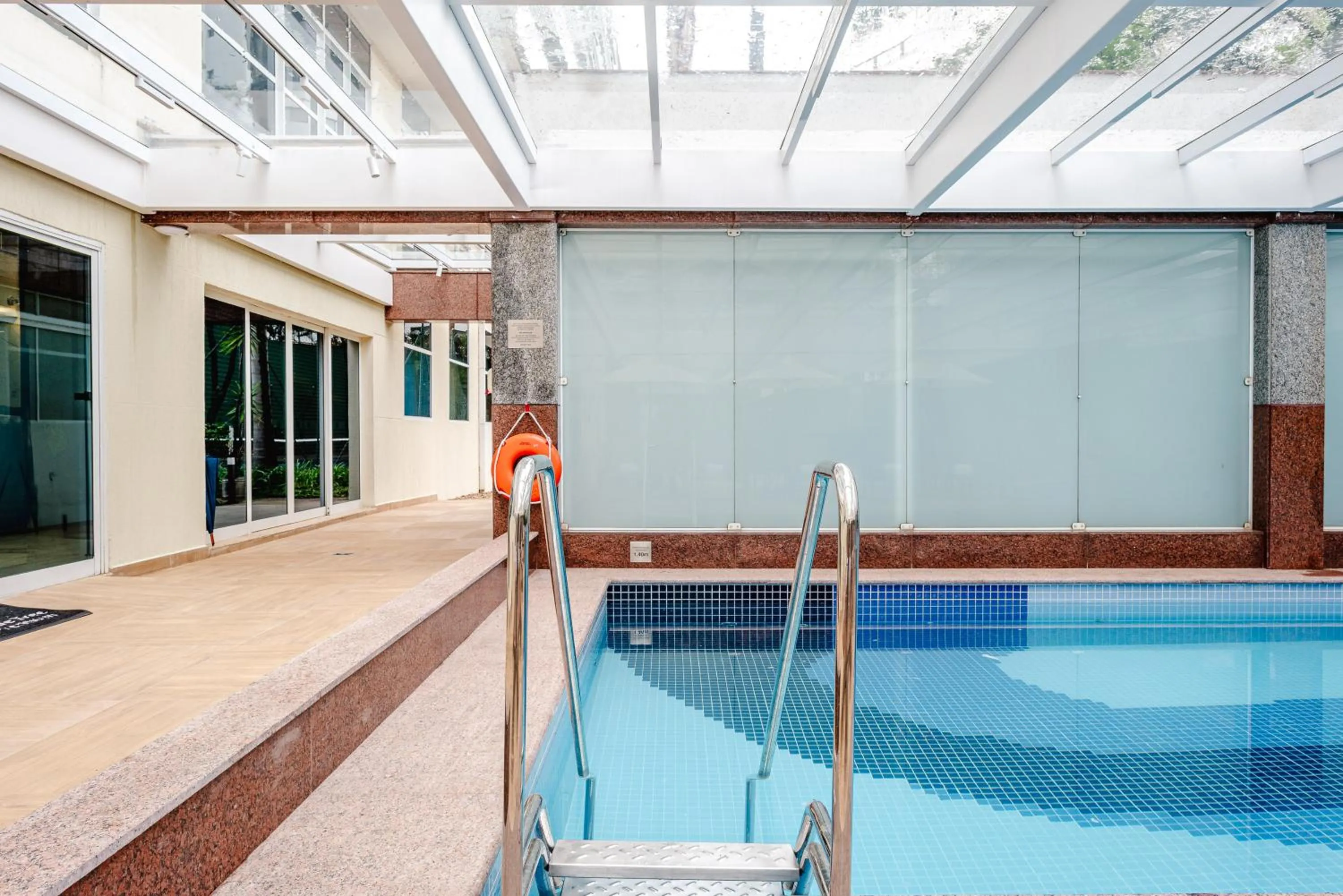 Swimming pool in Blue Tree Premium Verbo Divino - Nações Unidas