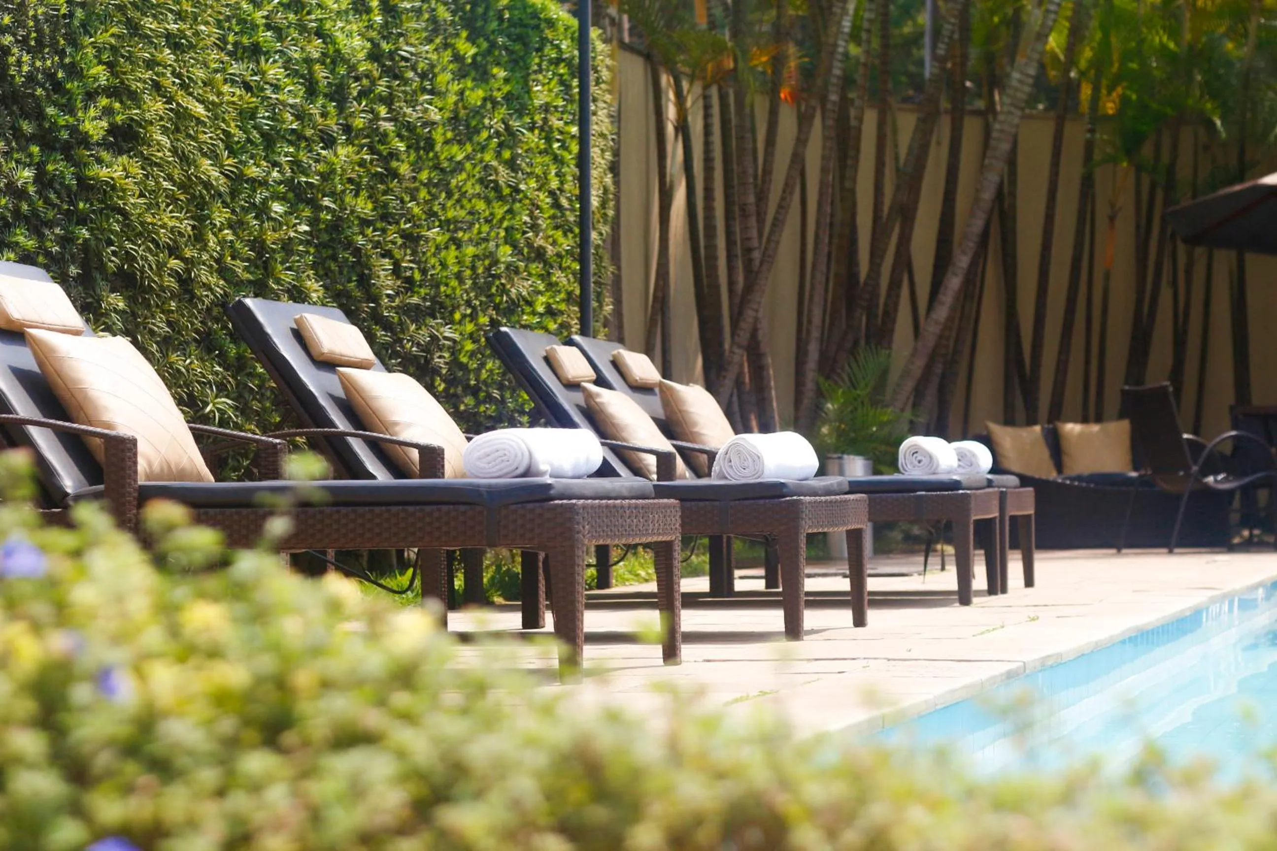 Swimming pool in Blue Tree Towers Anália Franco - Tatuapé