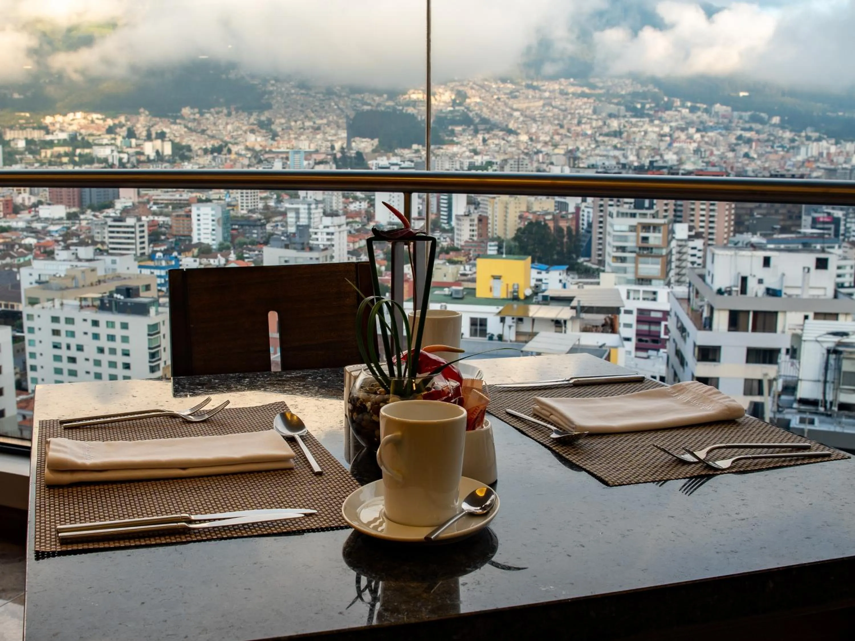 City view in Swissotel Quito
