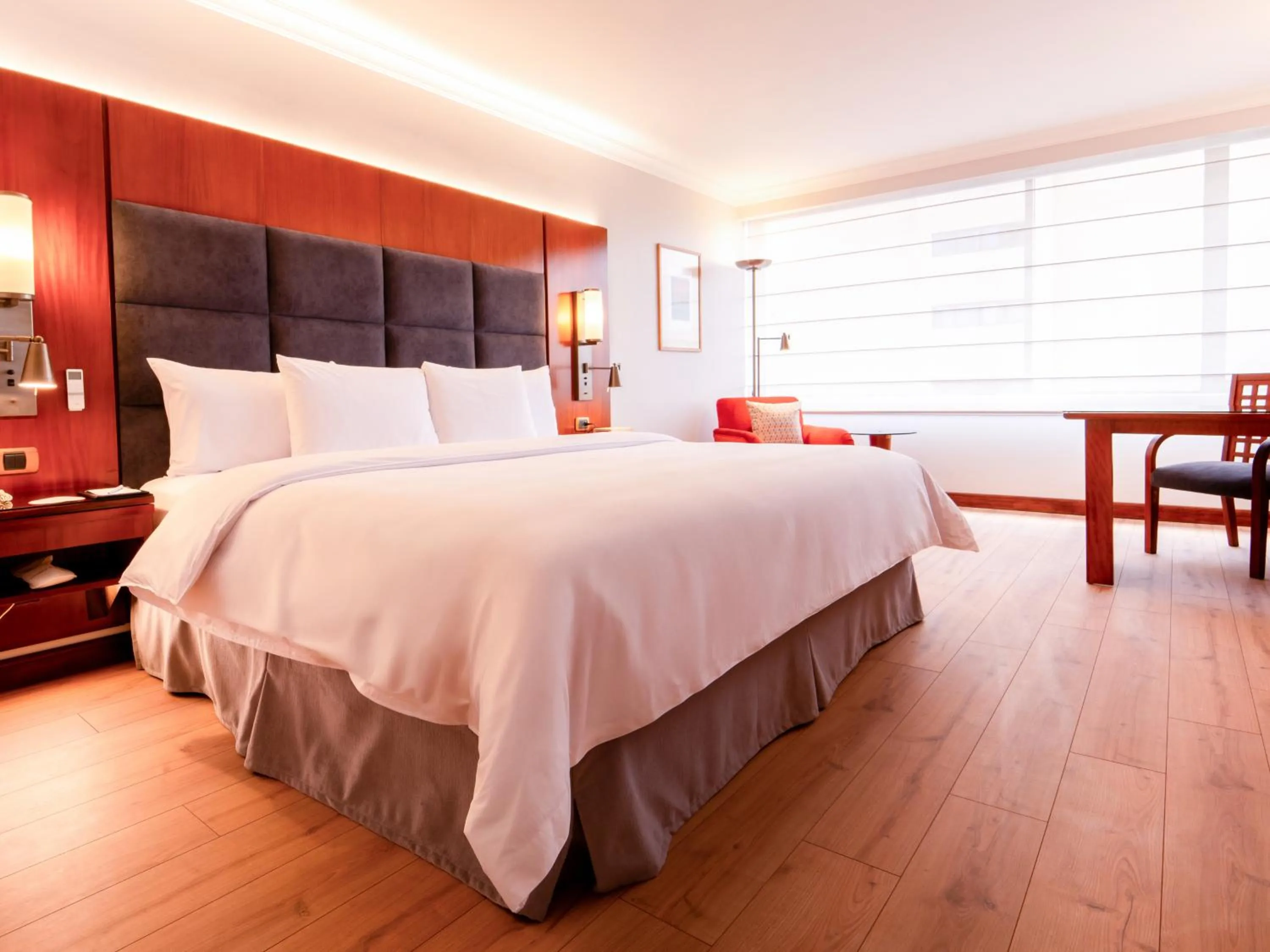 Bed in Swissotel Quito