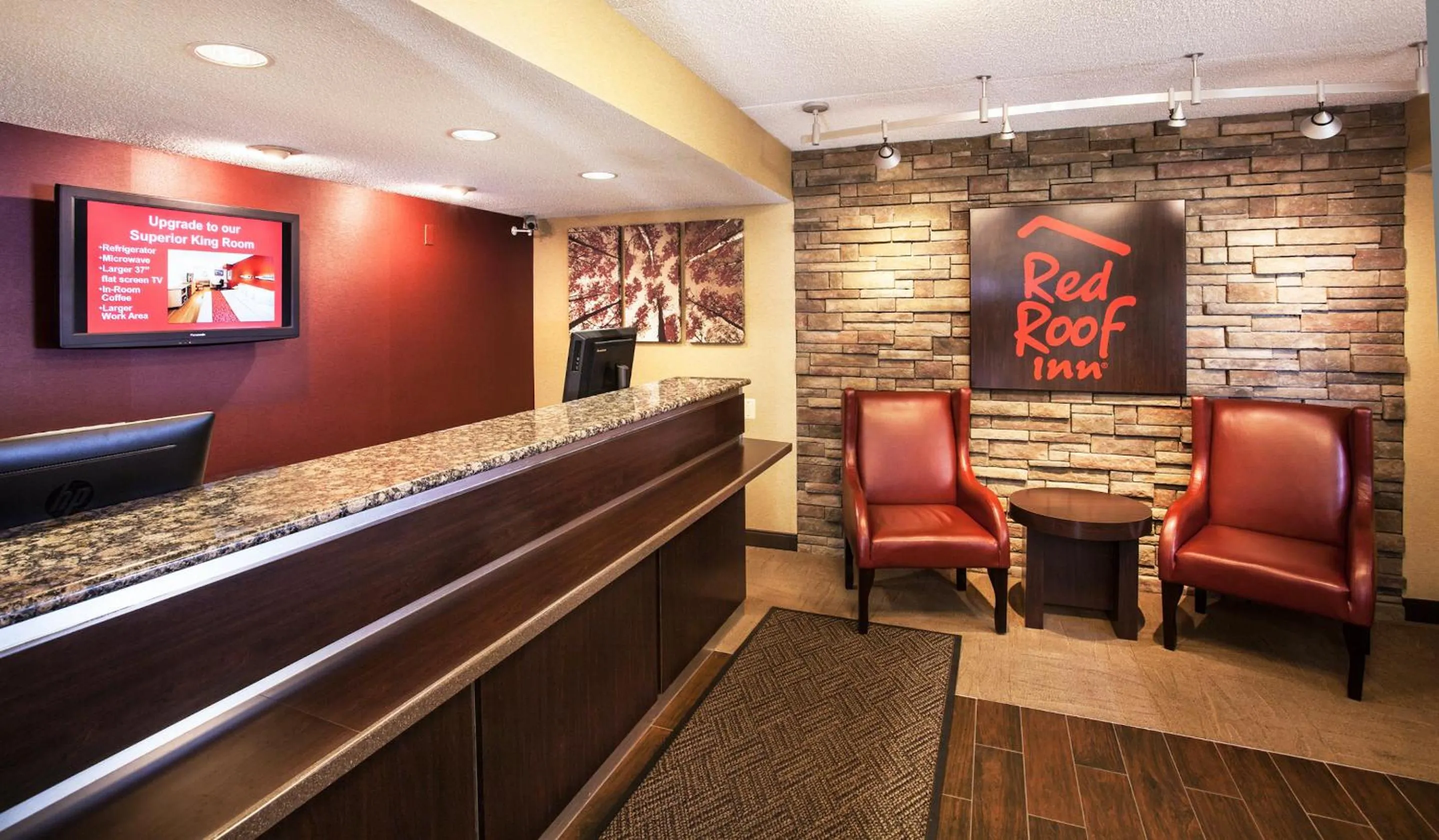 Lobby or reception in Red Roof Inn Detroit - Warren