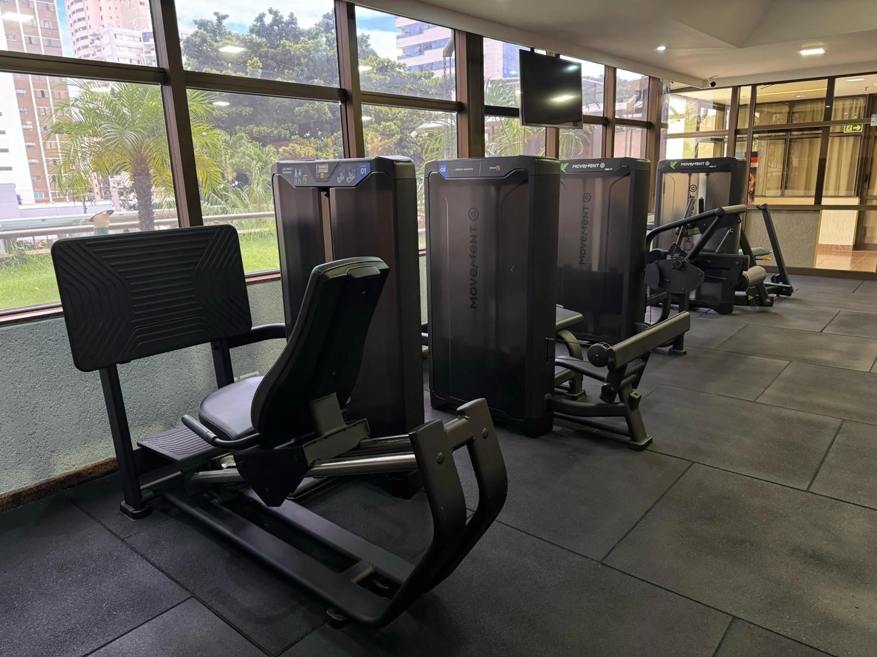 Fitness centre/facilities in Castro's Park Hotel