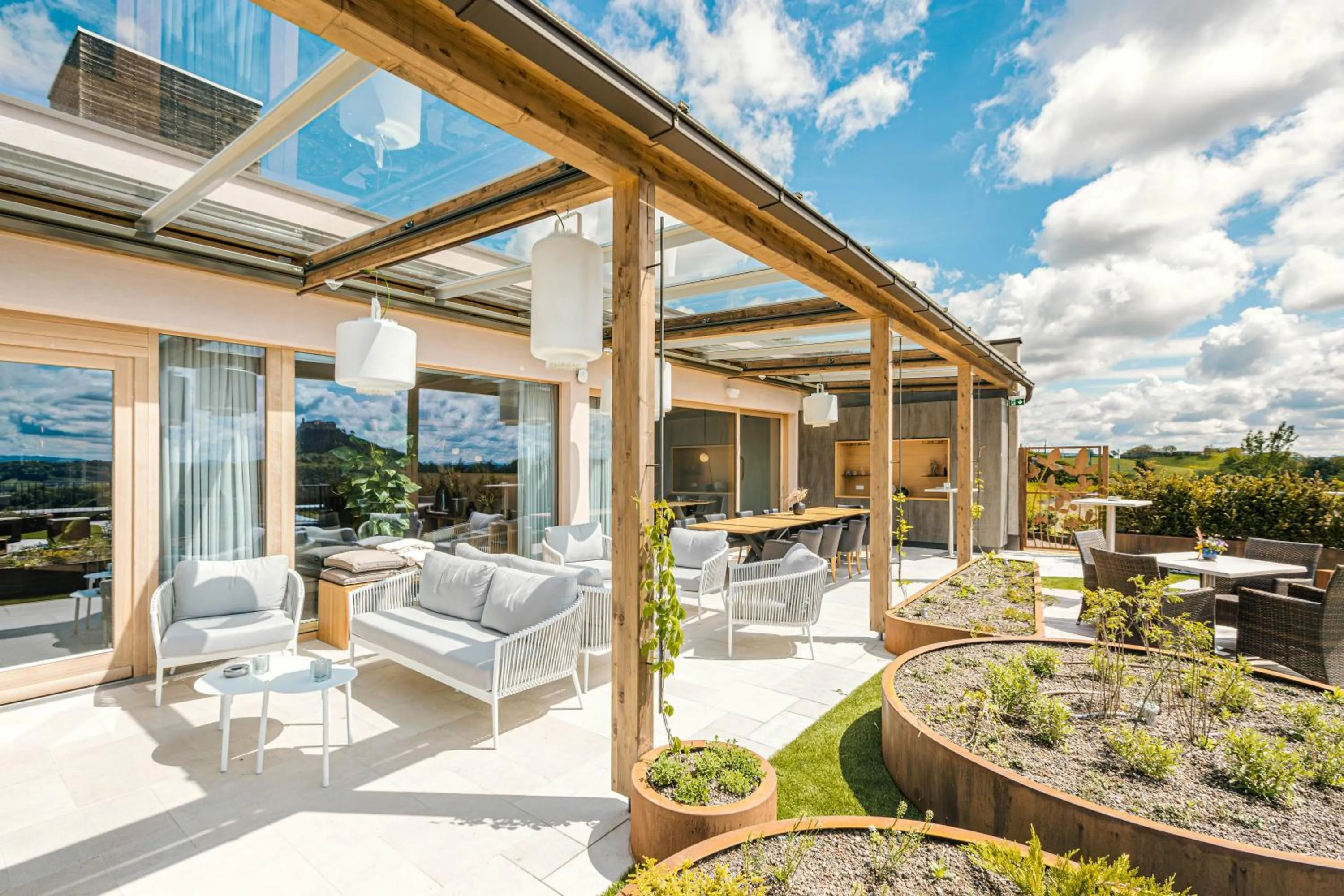 Balcony/Terrace in Genusshotel Riegersburg