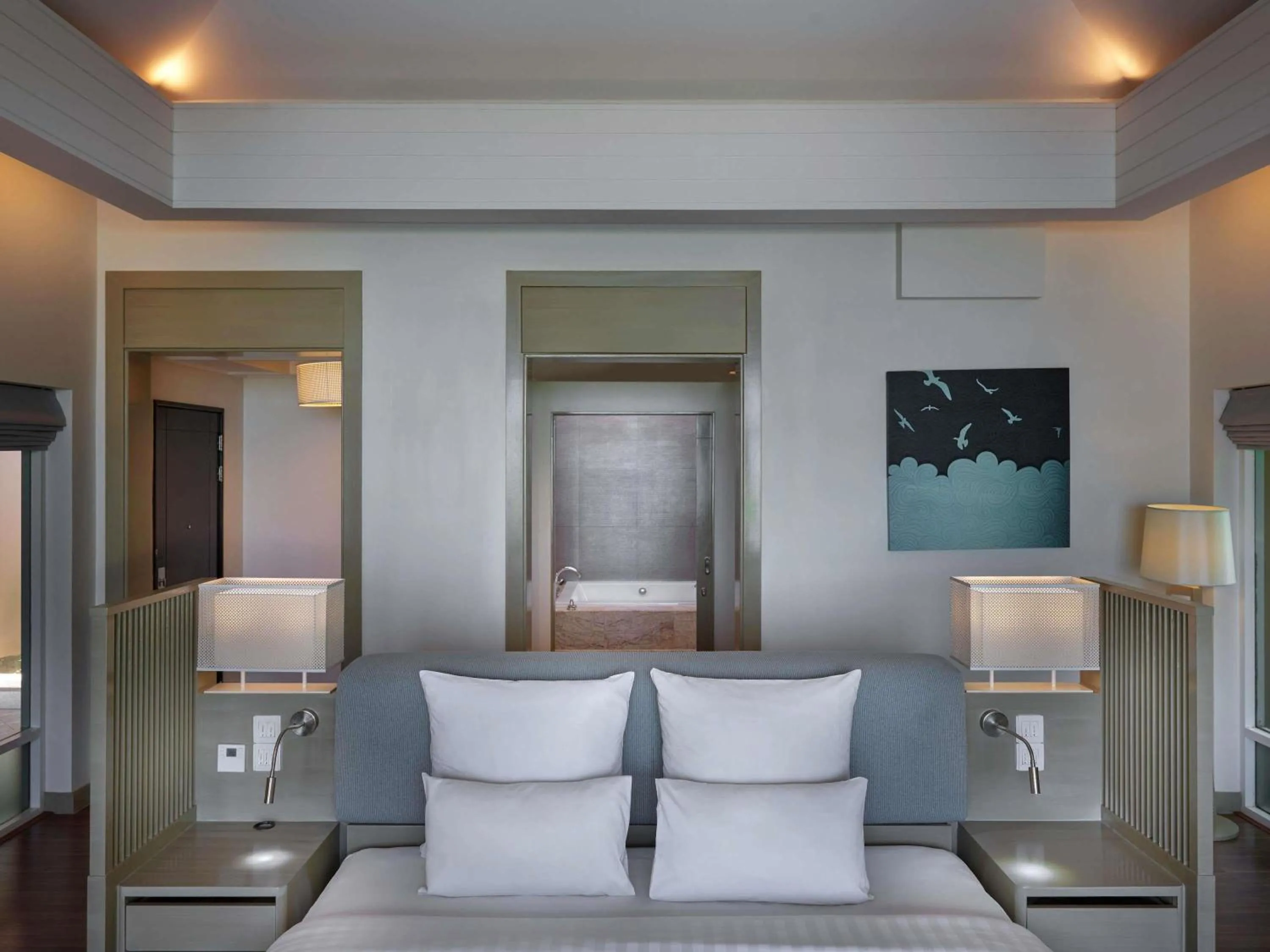 Bedroom in Pullman Phuket Panwa Beach Resort