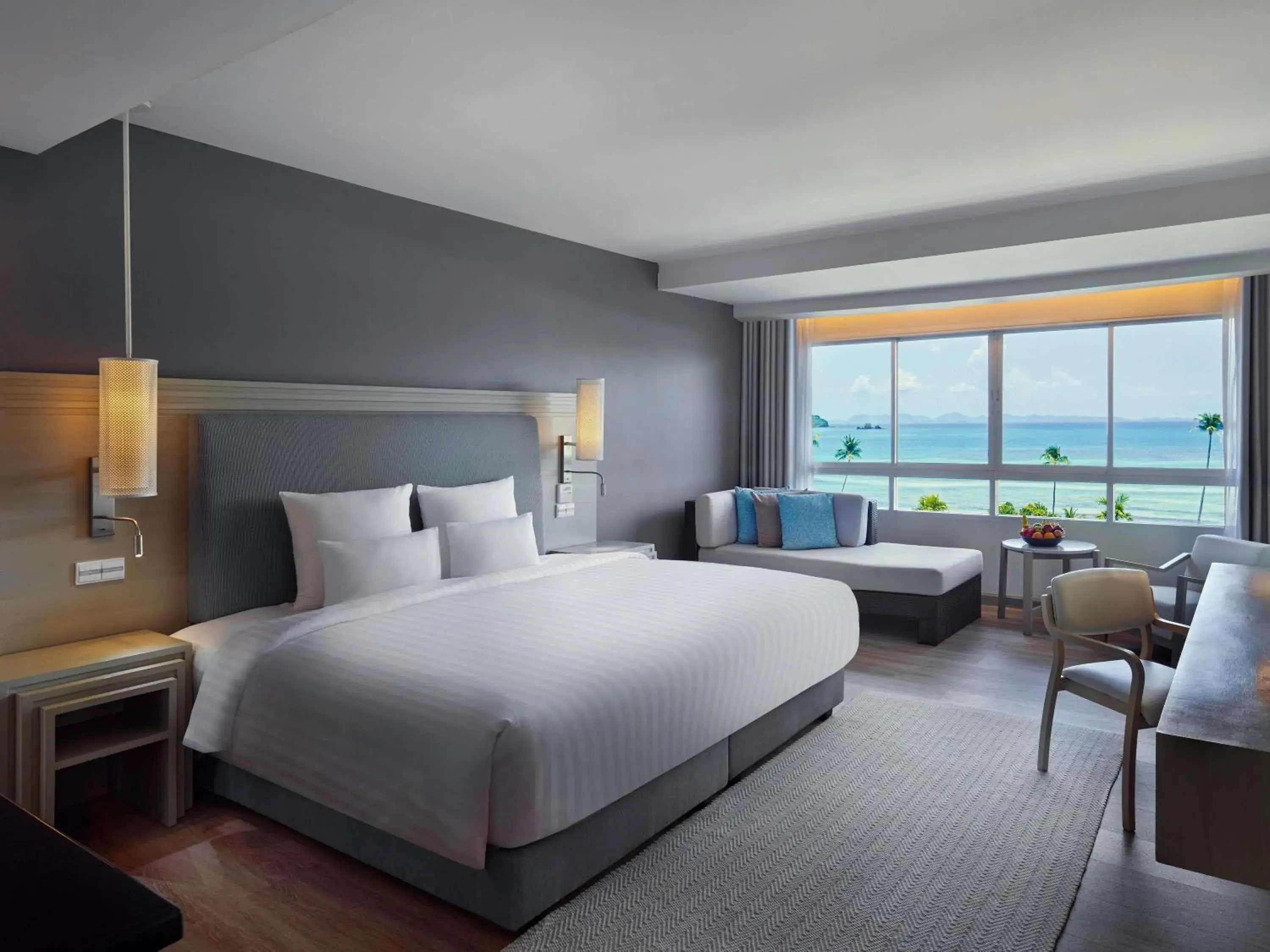 Deluxe Suite, King Bed and Terrace in Pullman Phuket Panwa Beach Resort Deluxe Suite, King Bed and Terrace in Pullman Phuket Panwa Beach Resort