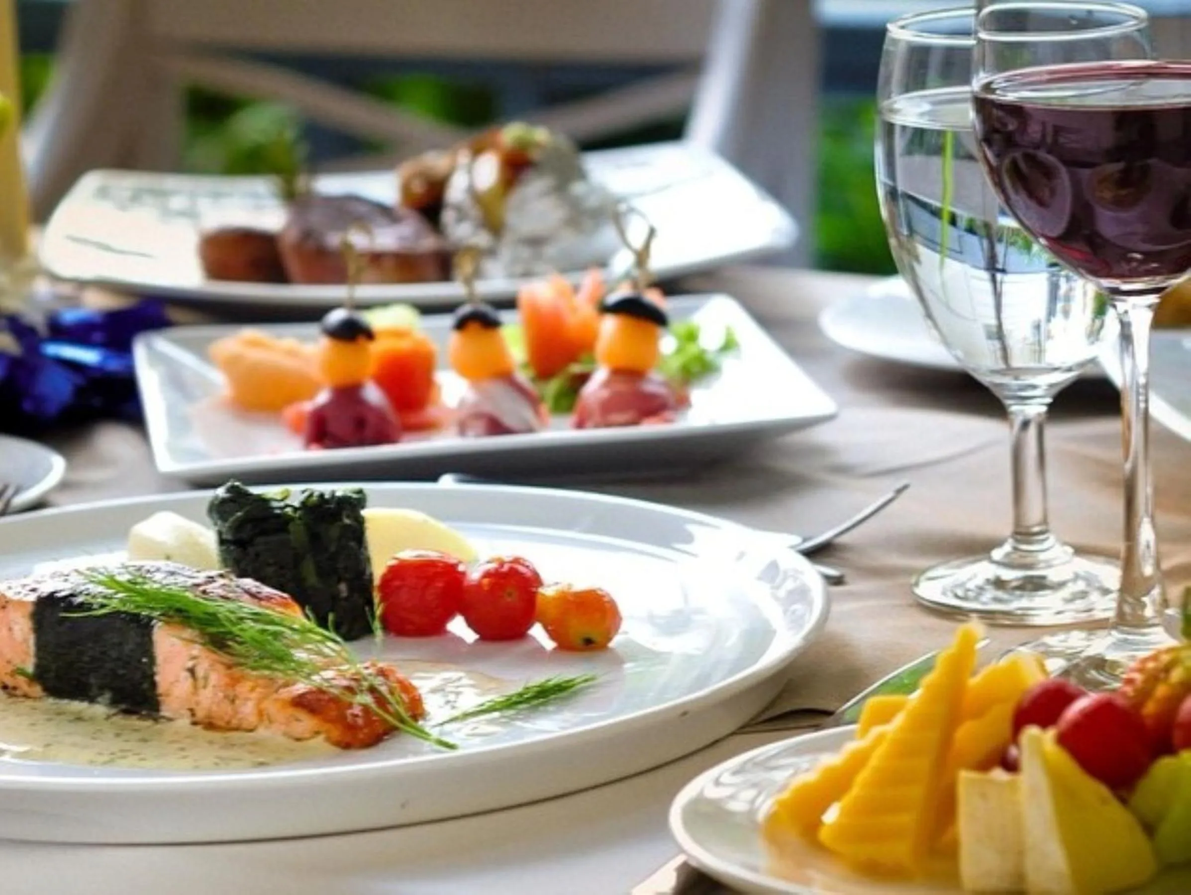 Food in Devasom Hua Hin Resort