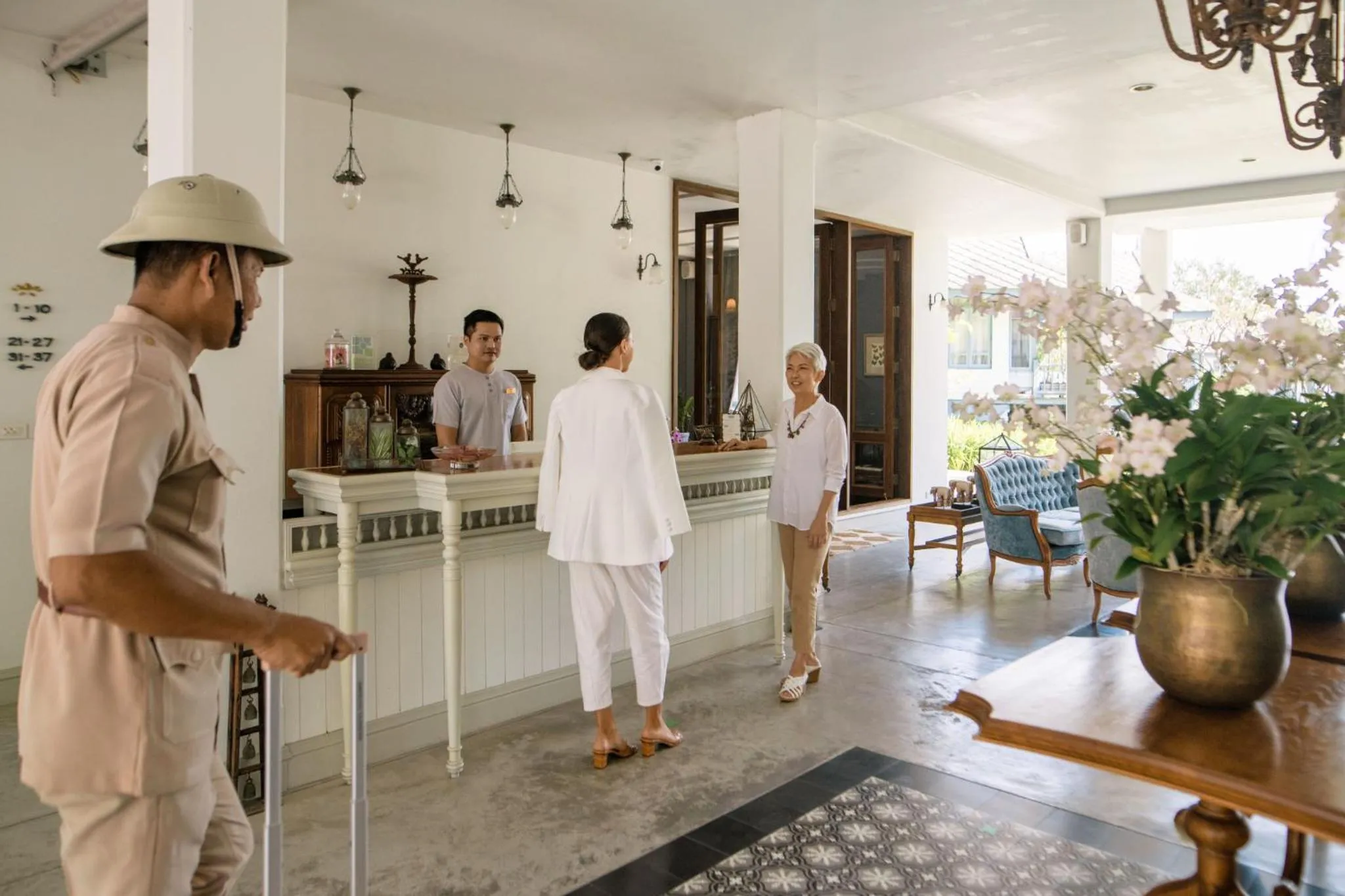 Lobby or reception in Devasom Hua Hin Resort