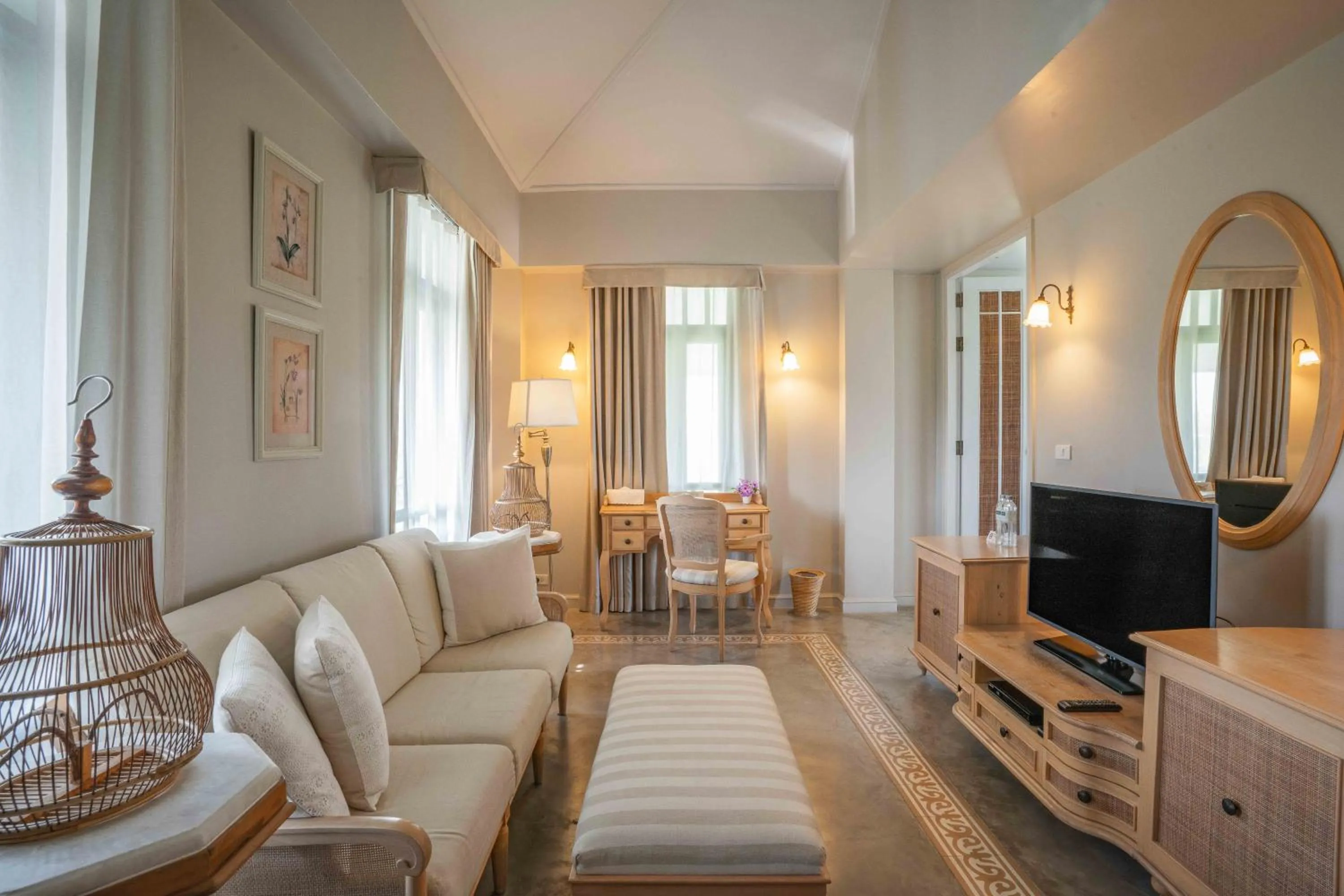 Living room in Devasom Hua Hin Resort