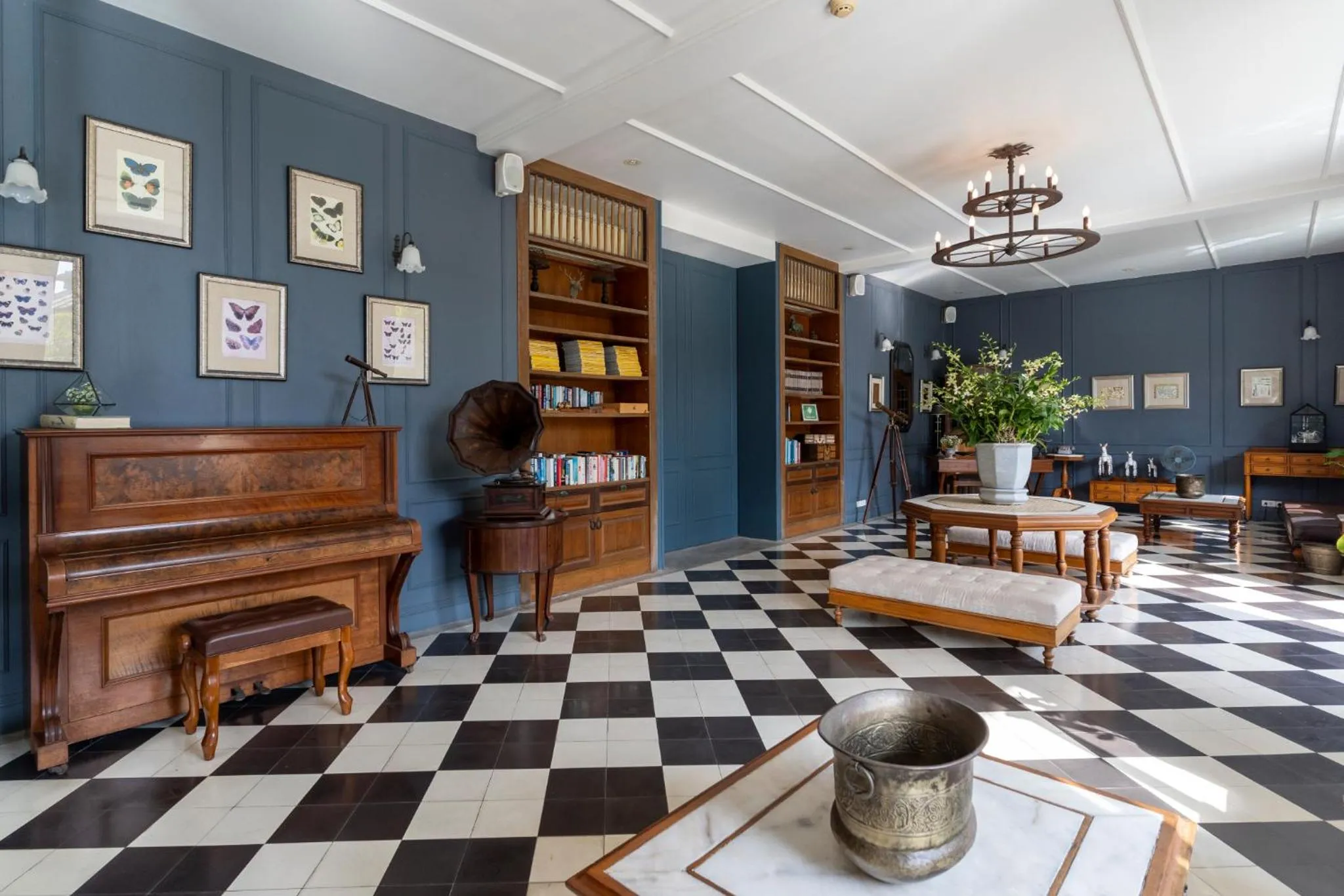 Library in Devasom Hua Hin Resort