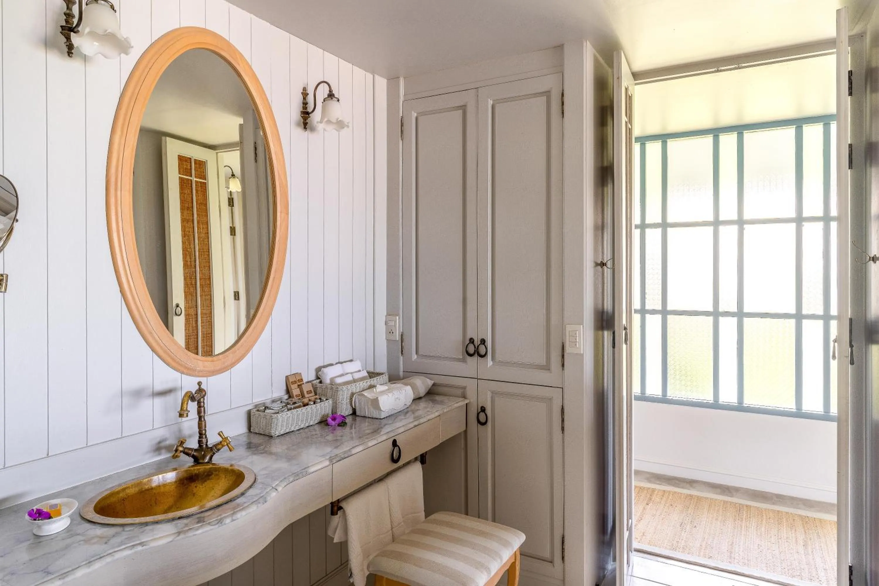 Bathroom in Devasom Hua Hin Resort