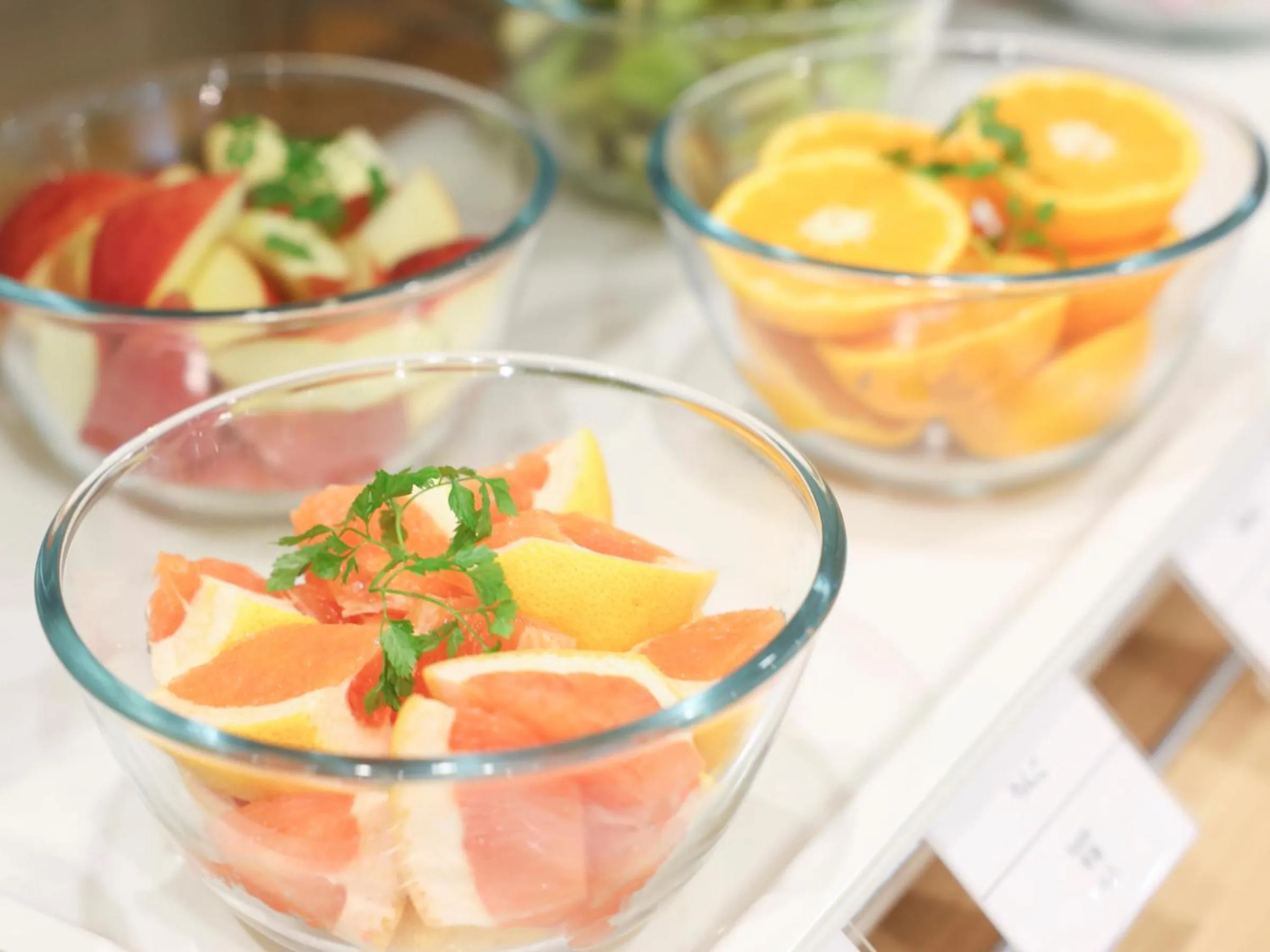 Buffet breakfast in Dormy Inn Wakkanai