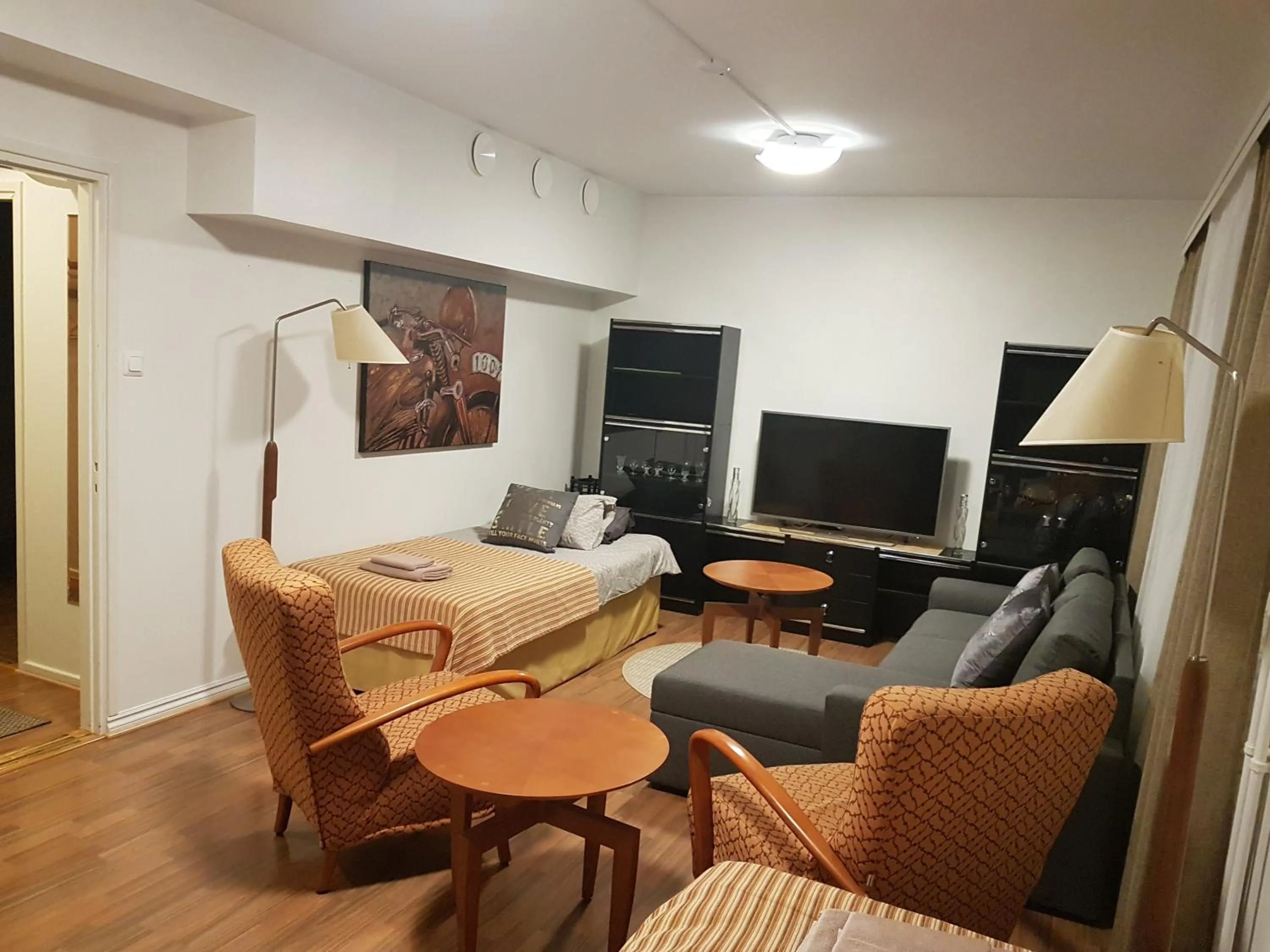 Bed in Gasthaus Patruuna