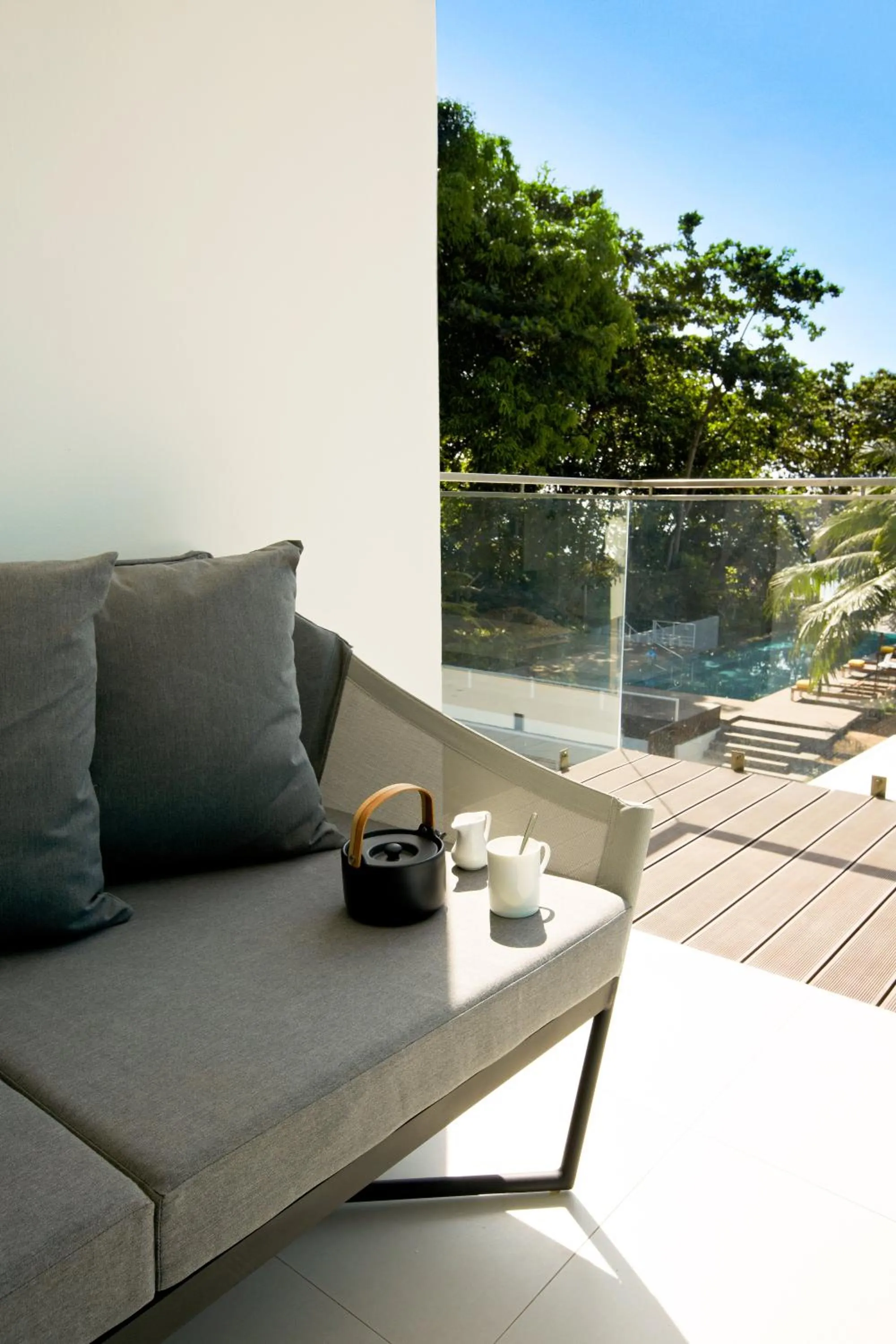 Balcony/Terrace in Q Resort Rayong