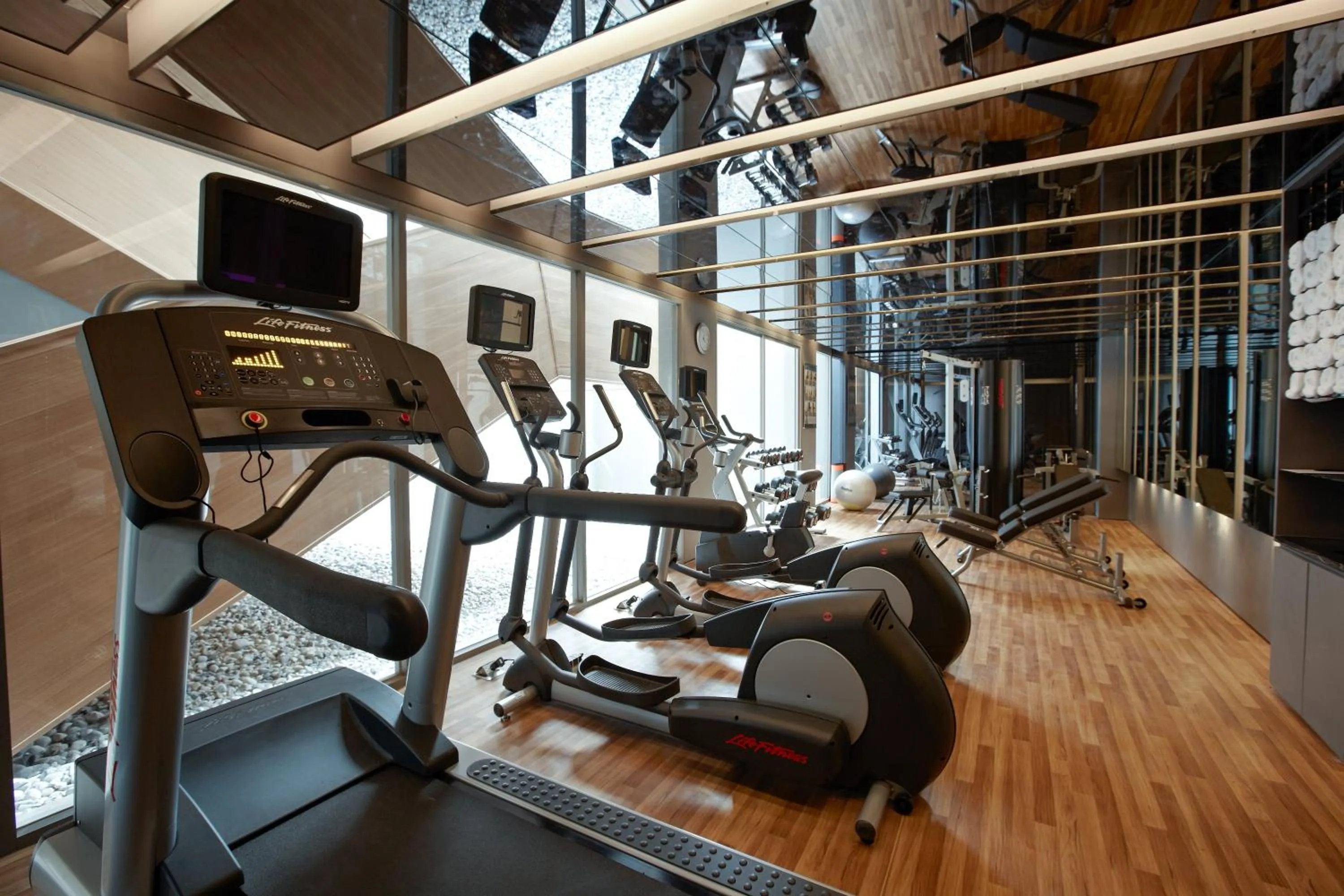 Fitness centre/facilities in Q Resort Rayong
