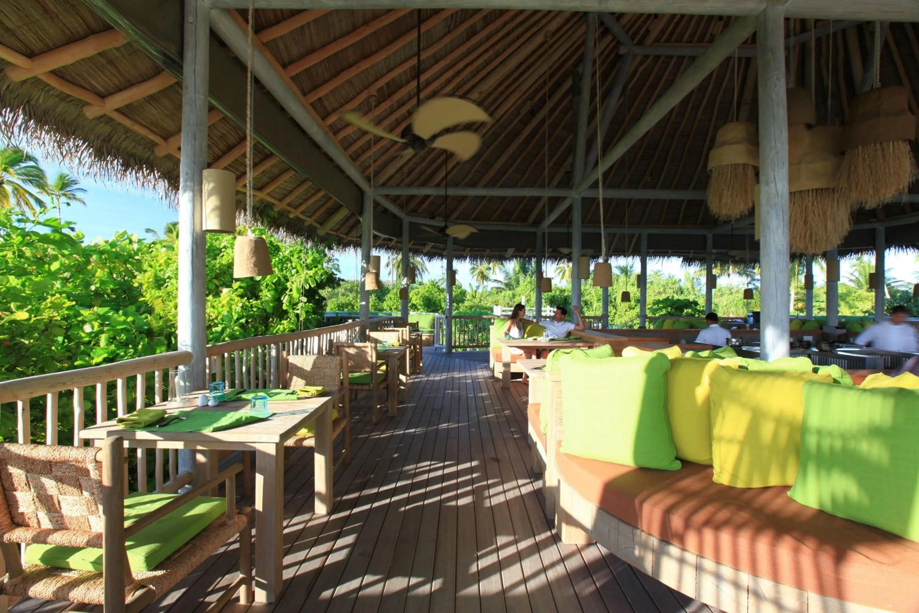 Balcony/Terrace in Six Senses Laamu